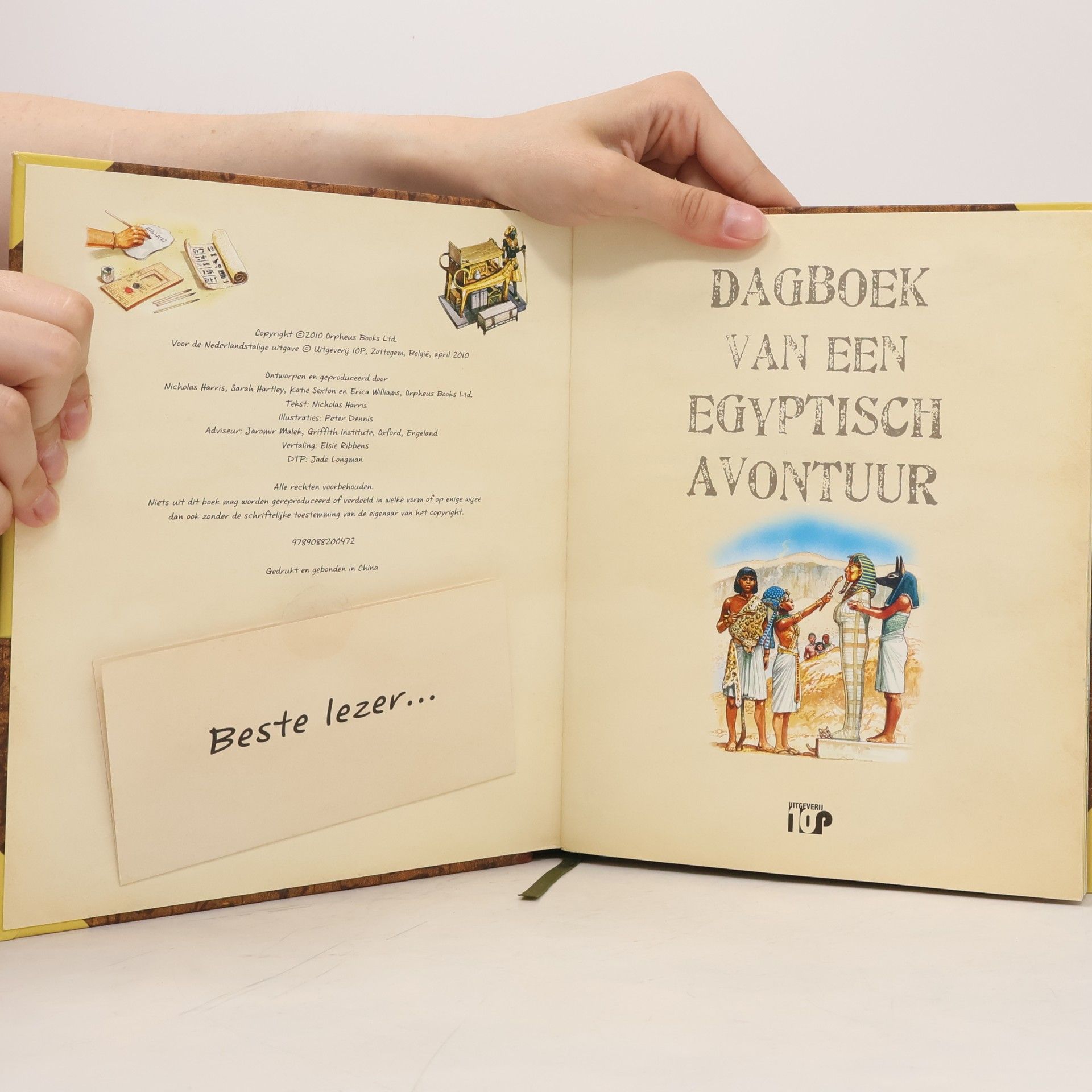 Nicholas Harris De tijdsleutel - 3: De tijdsleutel / dagboek van een Egyptisch avontuur - druk 1