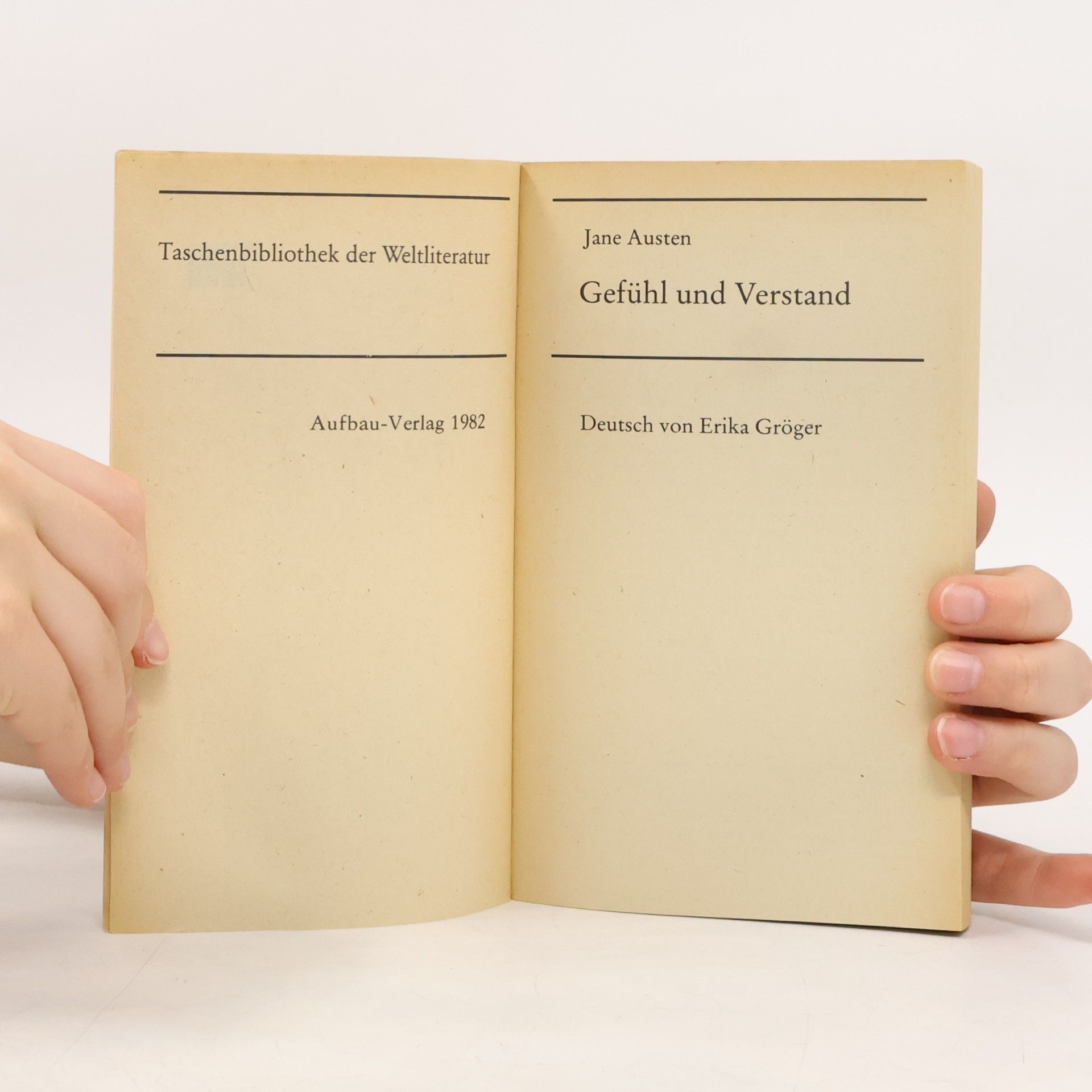 Jane Austen Gefühl und Verstand