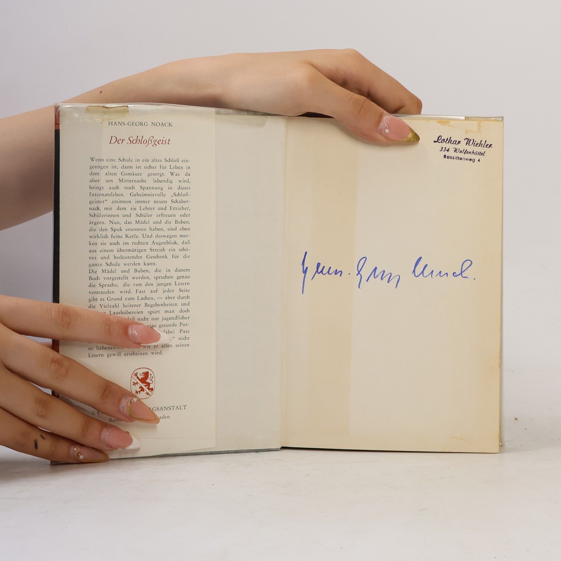 Hans-Georg Noack Der Schlossgeist