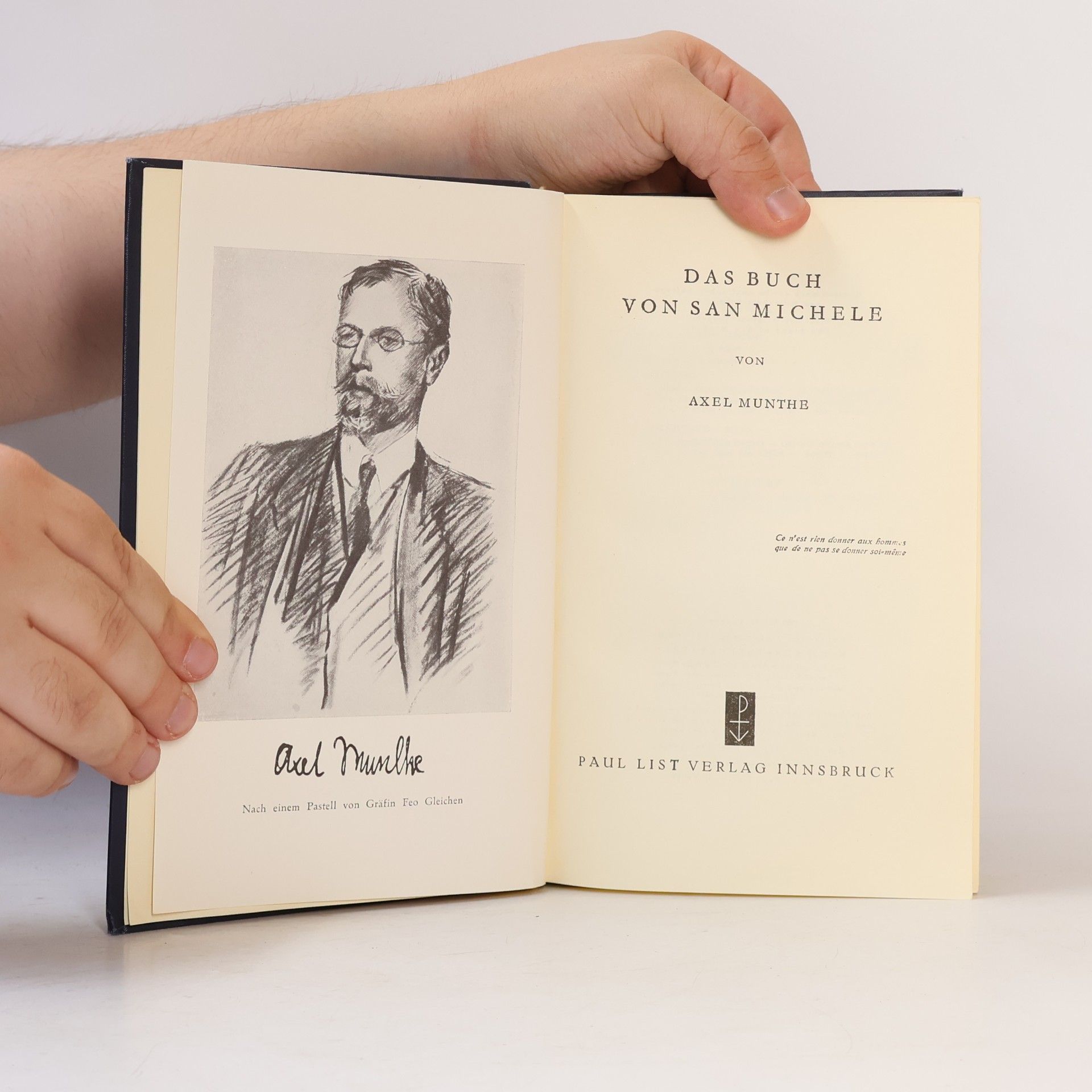Axel Munthe Das Buch von San Michele