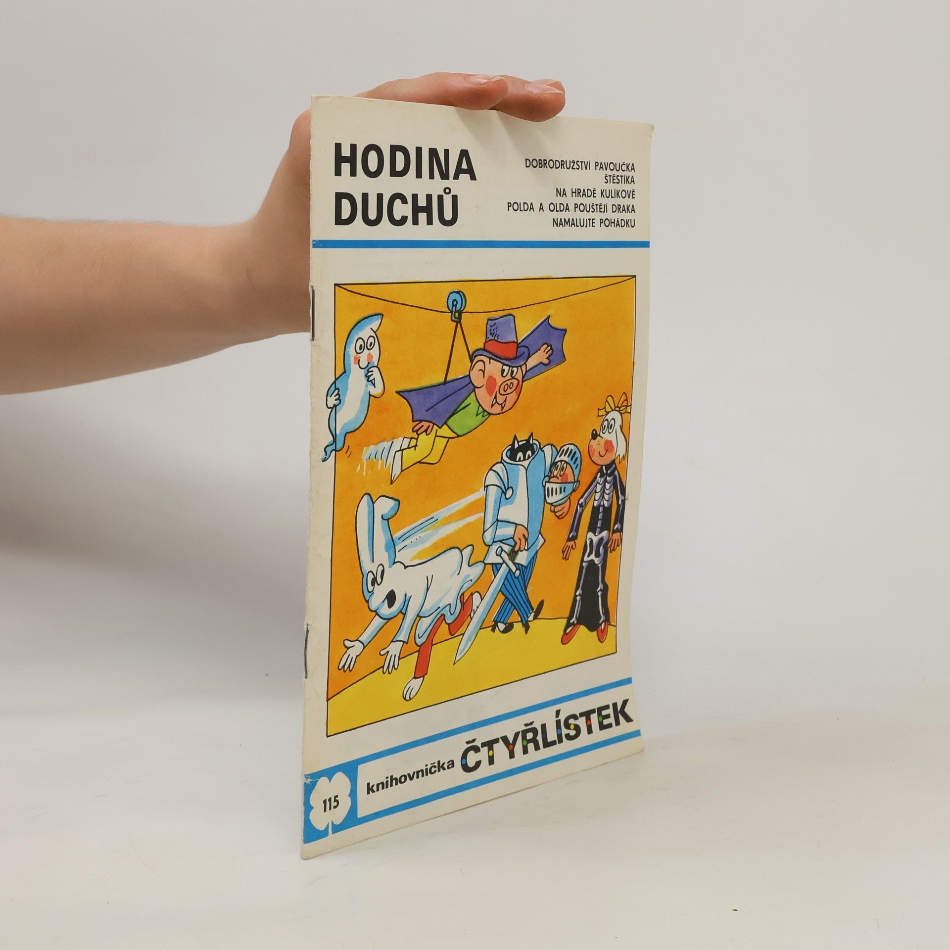 Jaroslav Němeček Čtyřlístek 115. Hodina duchů