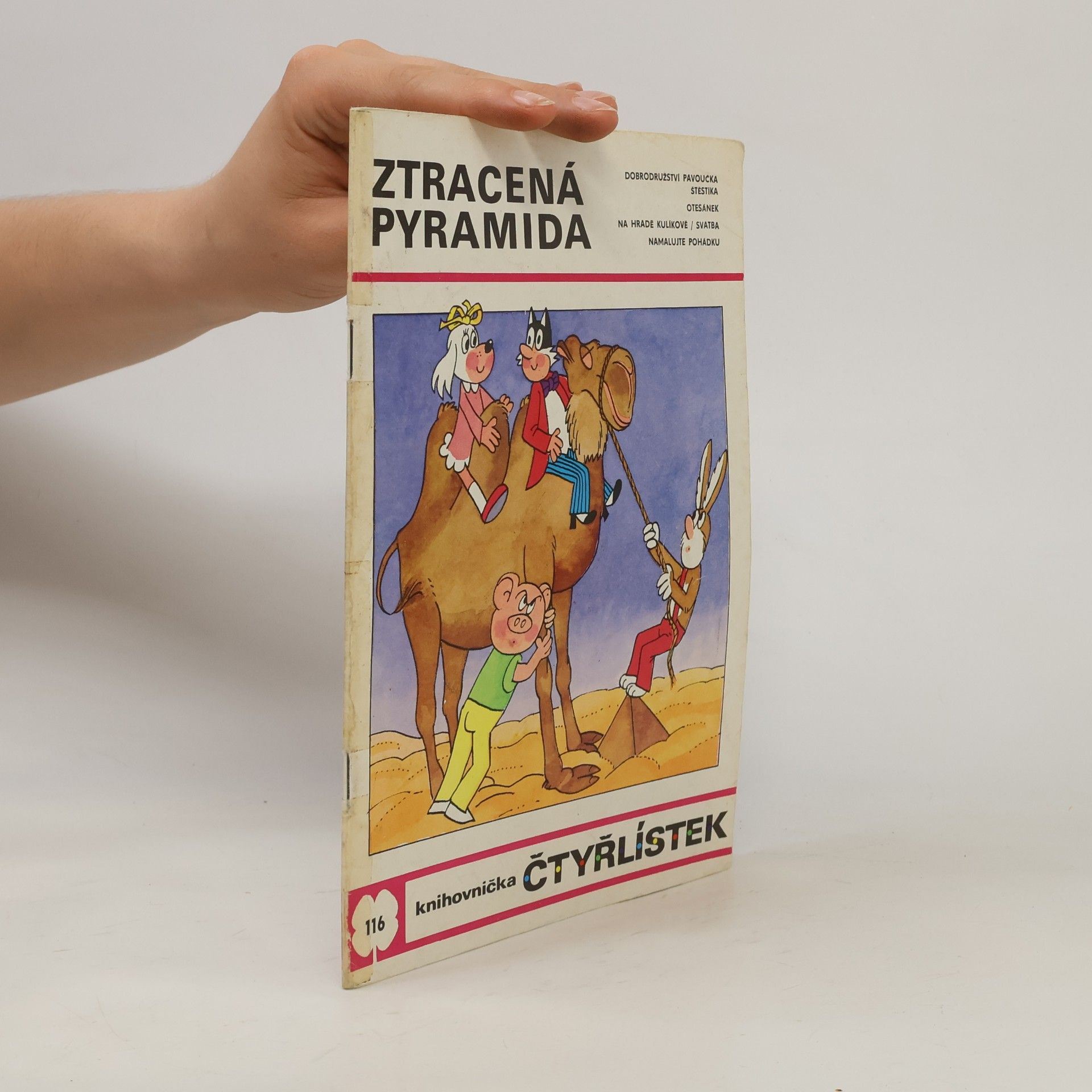 Čtyřlístek 116. Ztracená pyramida