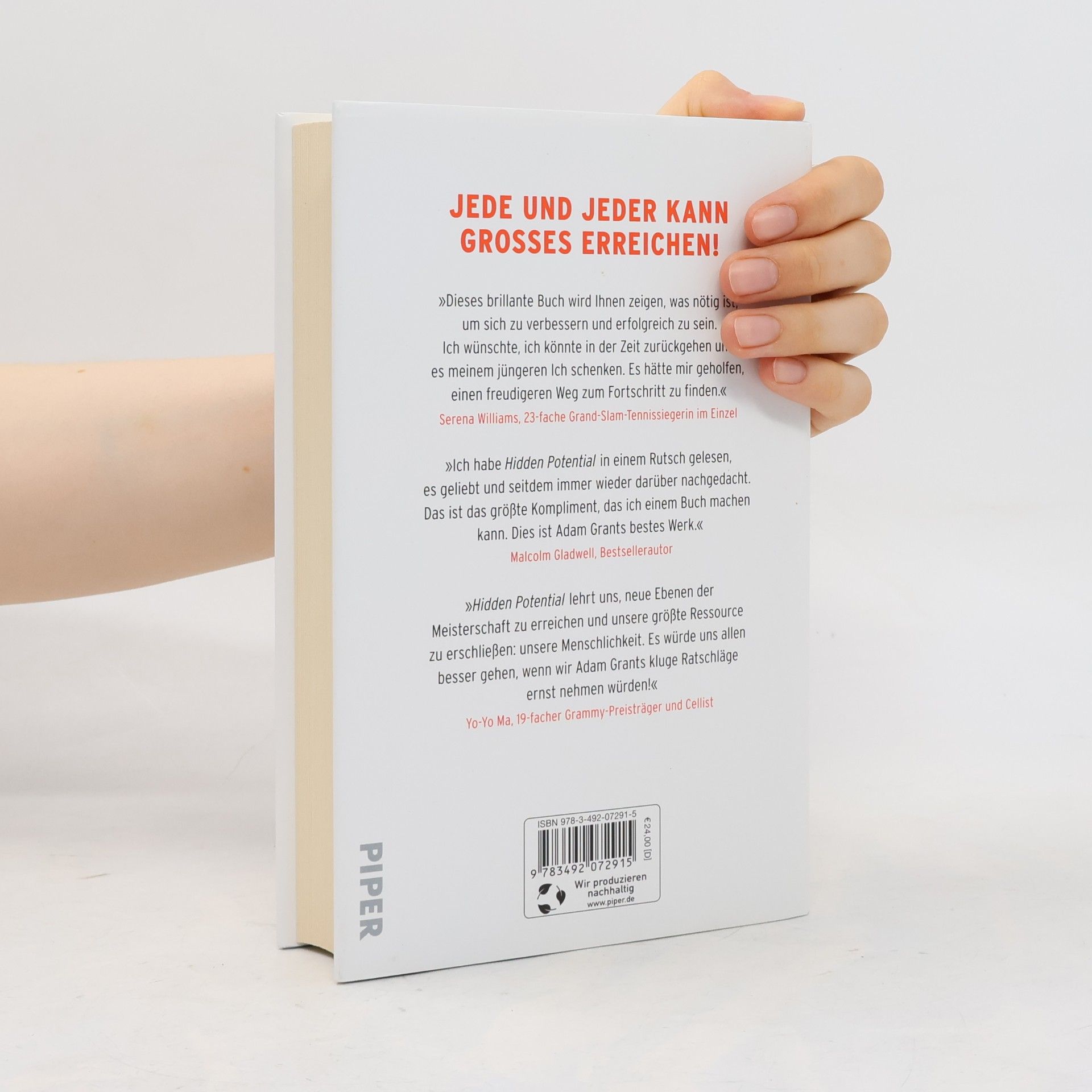 Adam M Grant Hidden Potential - Die Wissenschaft des Erfolgs