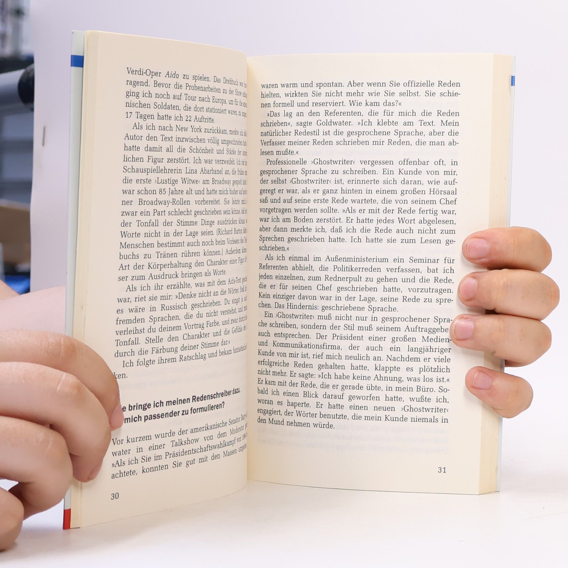 Dorothy Sarnoff Auftreten ohne Lampenfieber