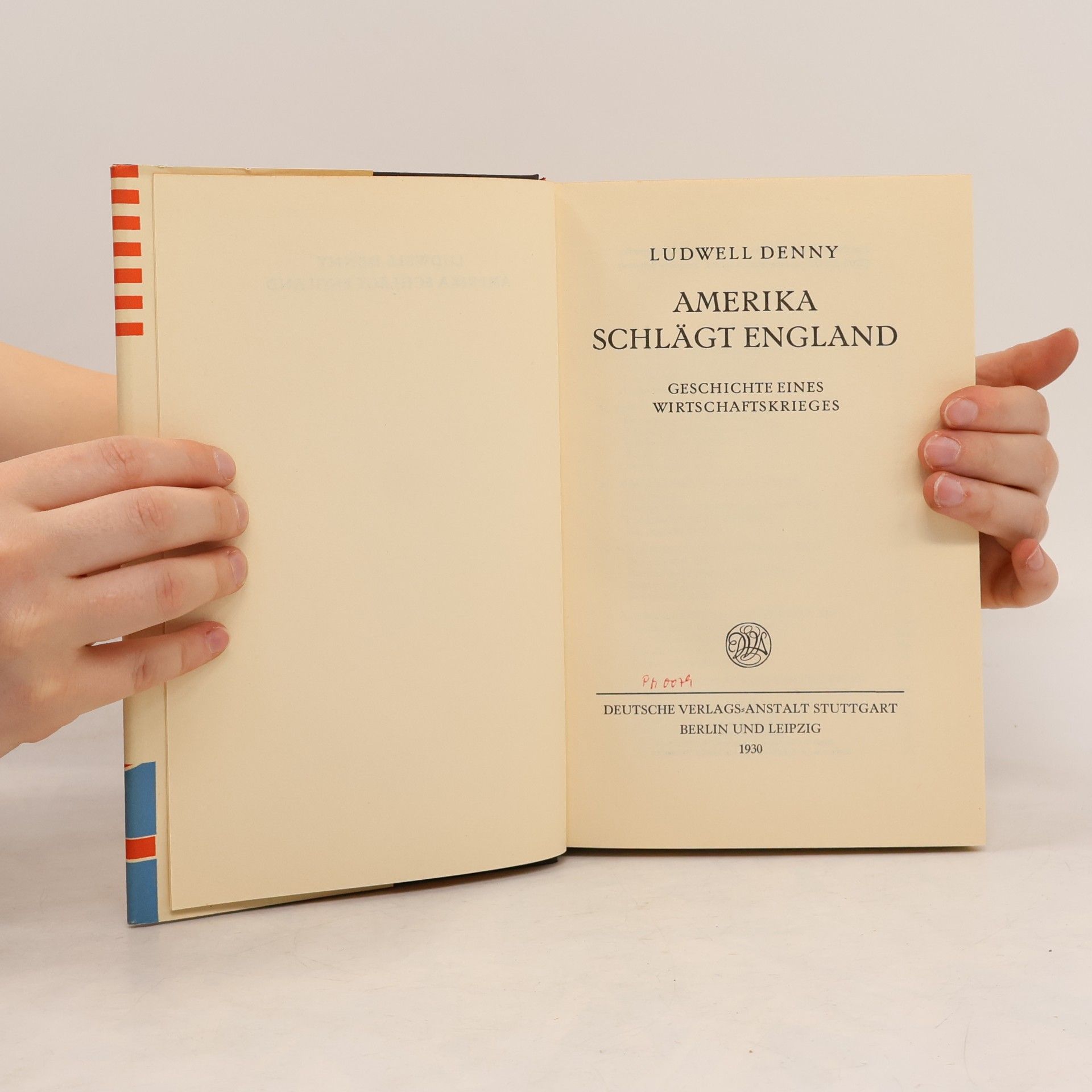 Ludwell Denny Amerika schlägt England