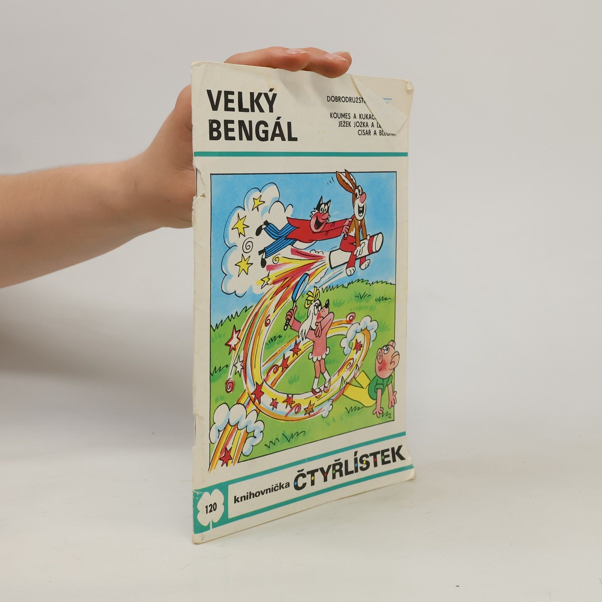 Ljuba Štíplová Čtyřlístek 120. Velký bengál