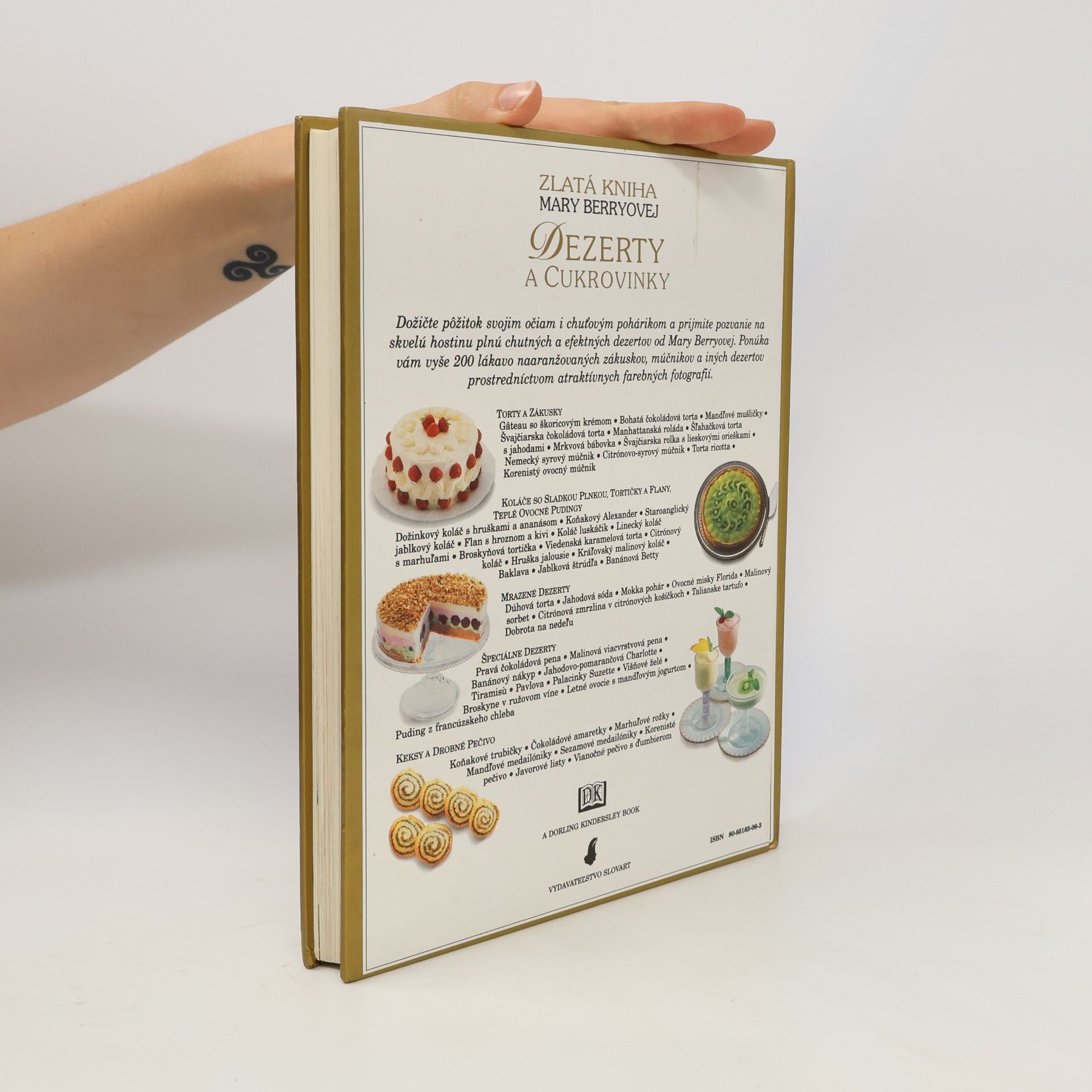 Mary Berry Zlatá kniha Mary Berryovej Dezerty a cukrovinky : vyše 200 názorných receptov na každú príležitosť