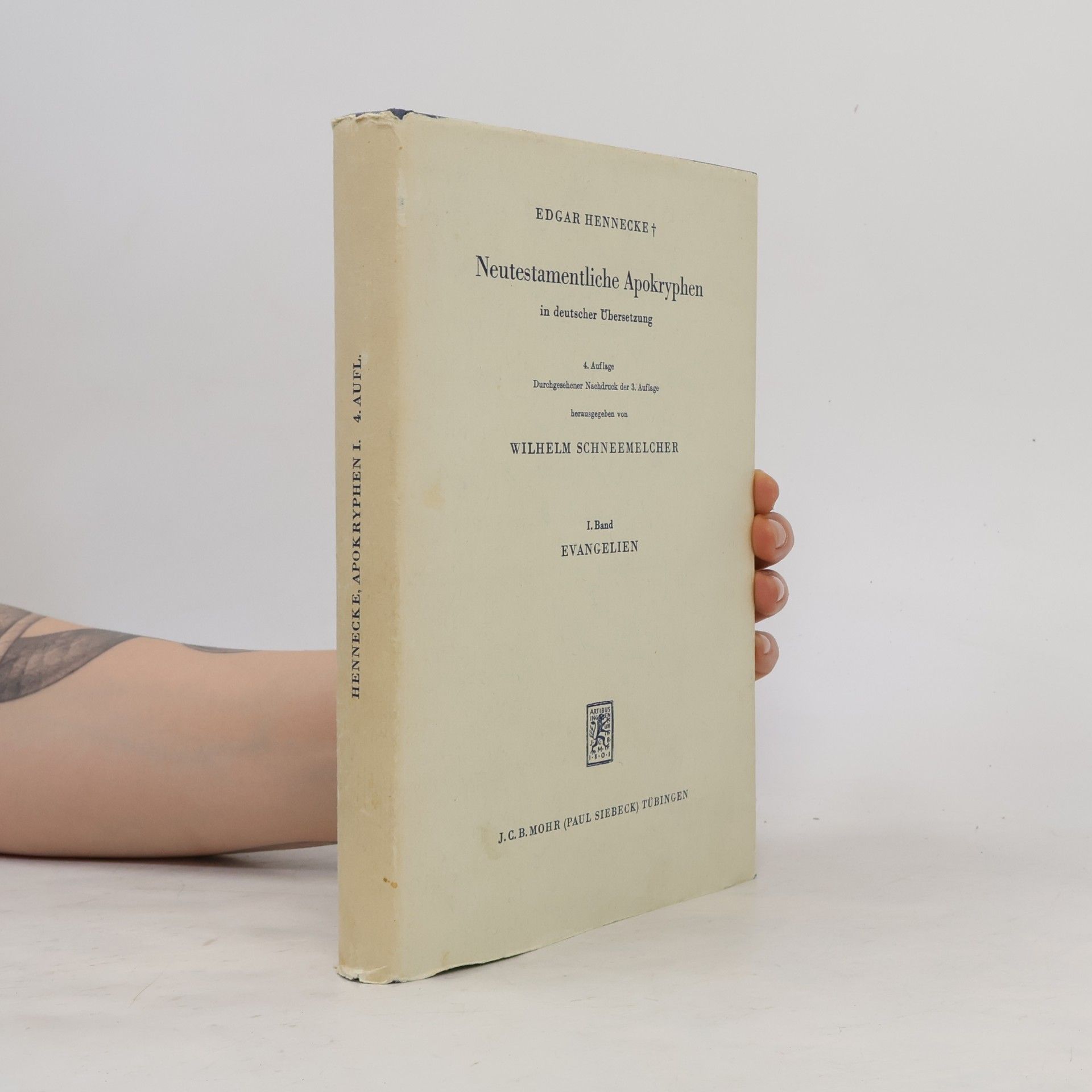 Neutestamentliche Apokryphen I. Band. Evangelien