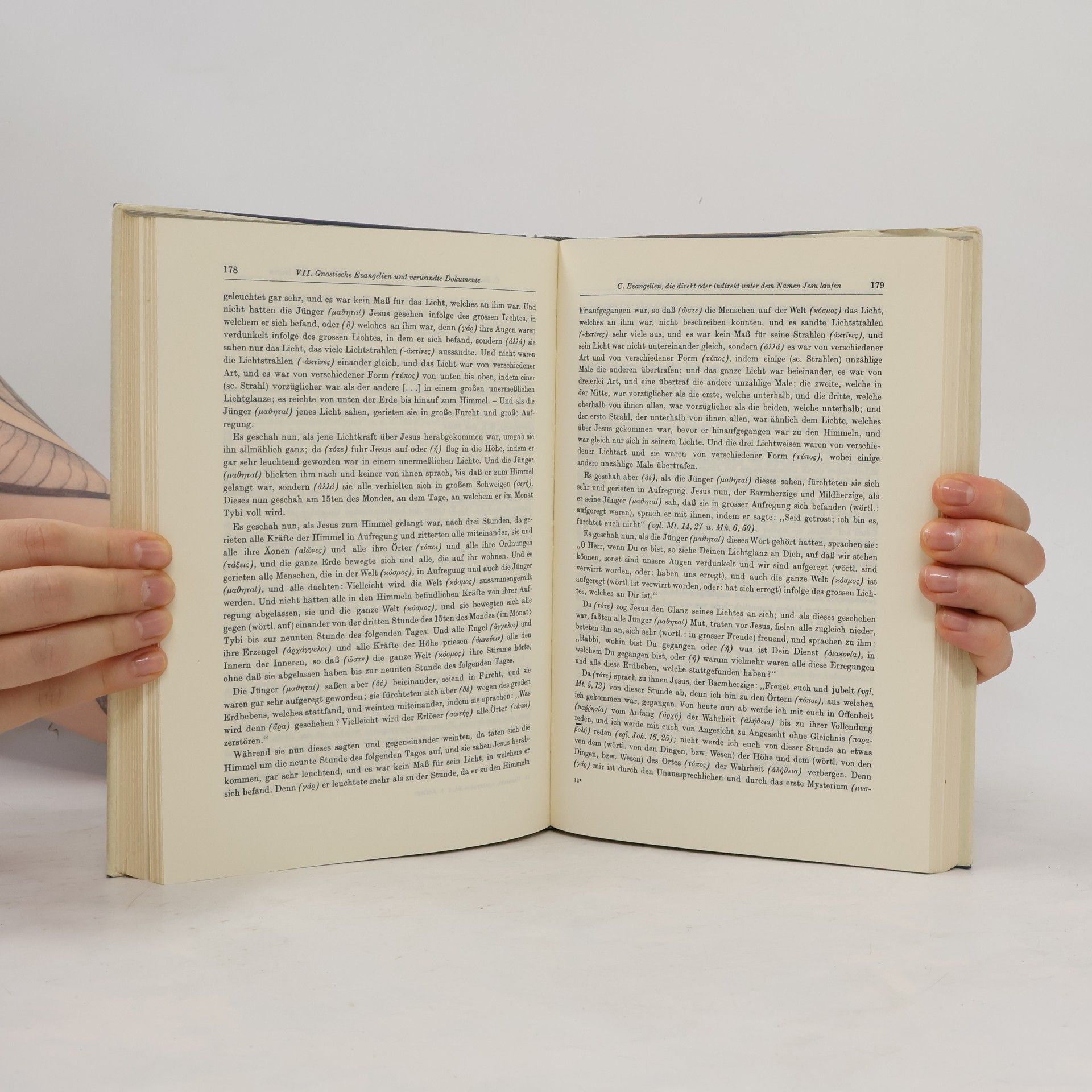 Edgar Hennecke Neutestamentliche Apokryphen I. Band. Evangelien