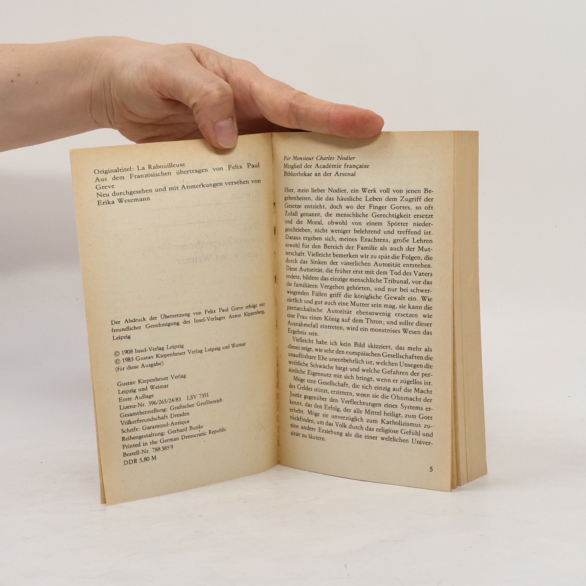 Honoré de Balzac Ein Junggesellenheim