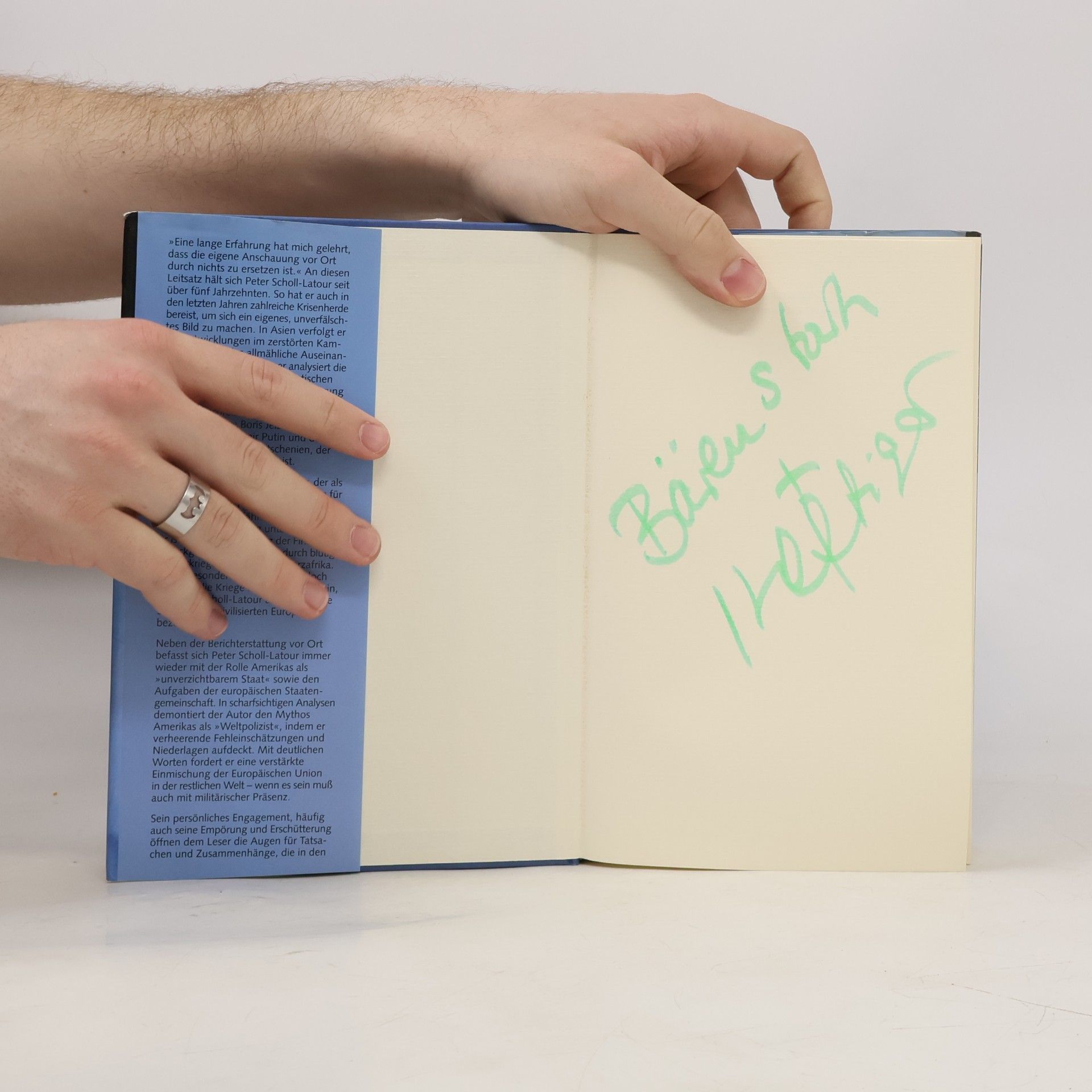 Peter Scholl-Latour Der Fluch des neuen Jahrtausends