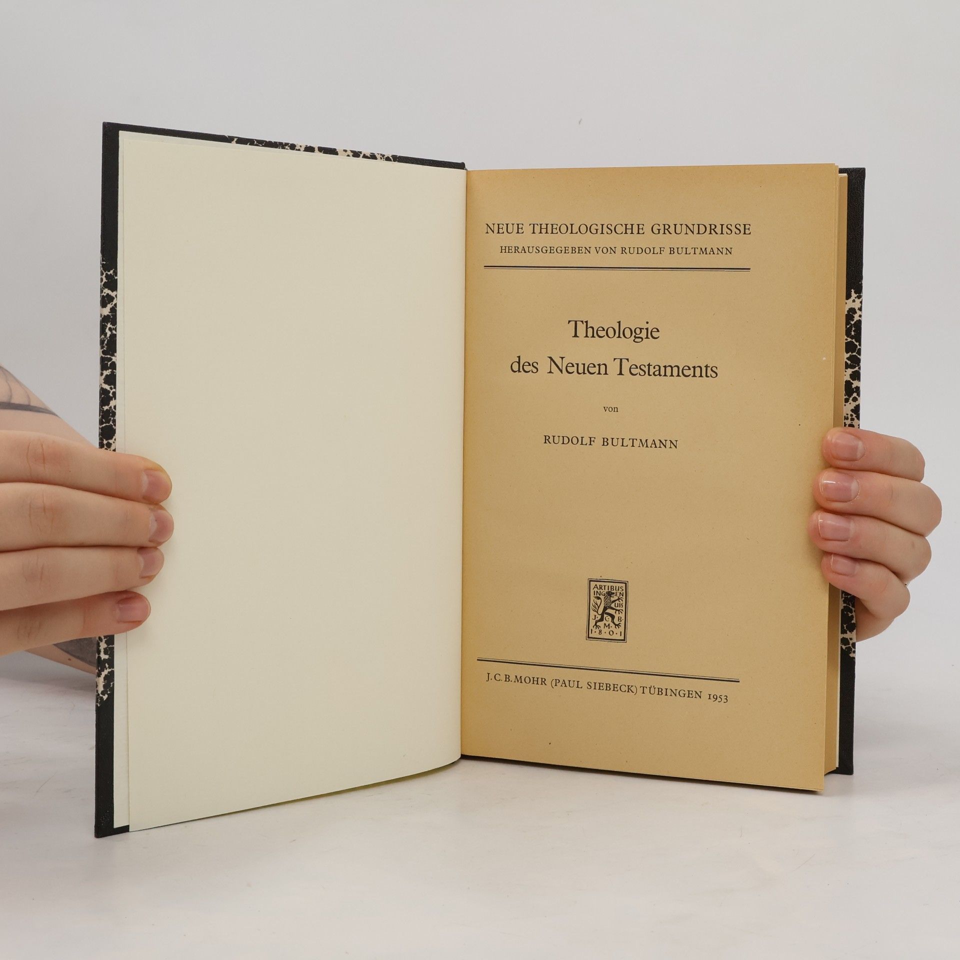Rudolf Bultmann Theologie des Neuen Testaments