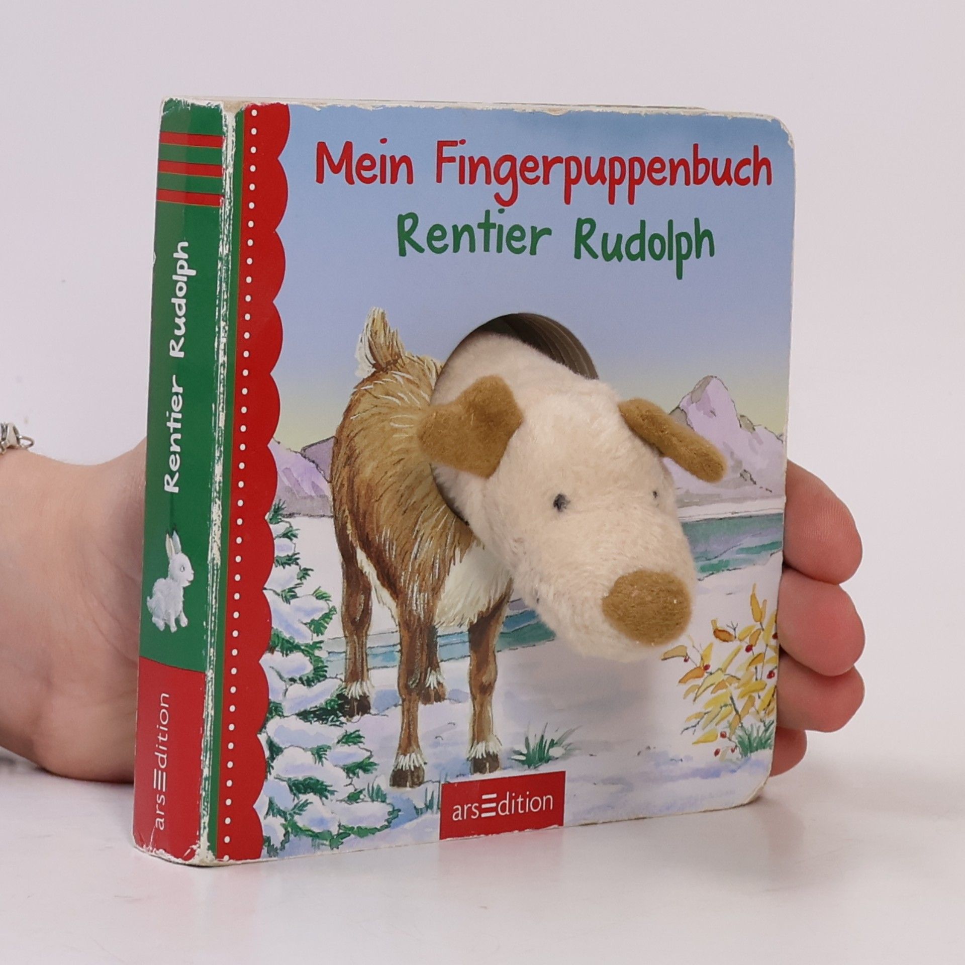 Andrea Gerlich Mein Fingerpuppenbuch - Rentier Rudolph