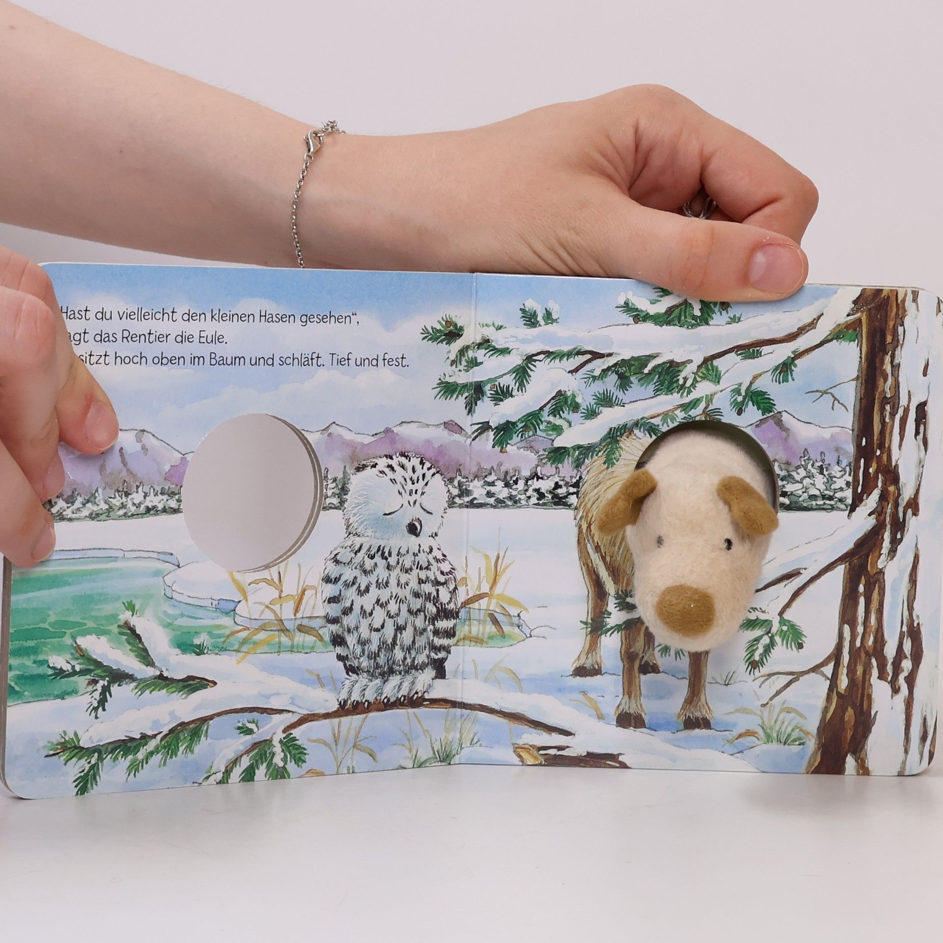 Antje Flad Mein Fingerpuppenbuch - Rentier Rudolph