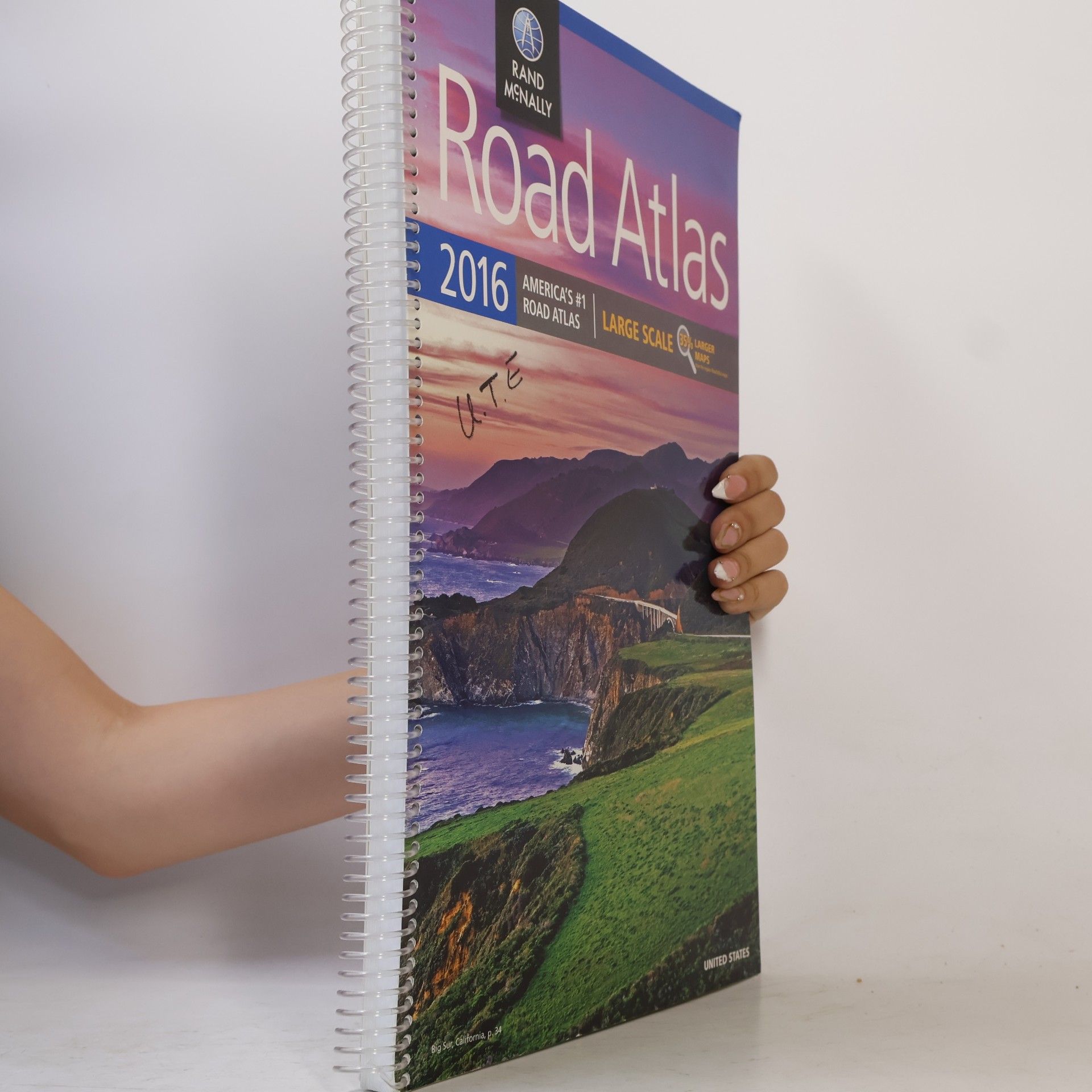 Rand McNally & Company Rand McNally Large Scale Road Atlas United States 2016