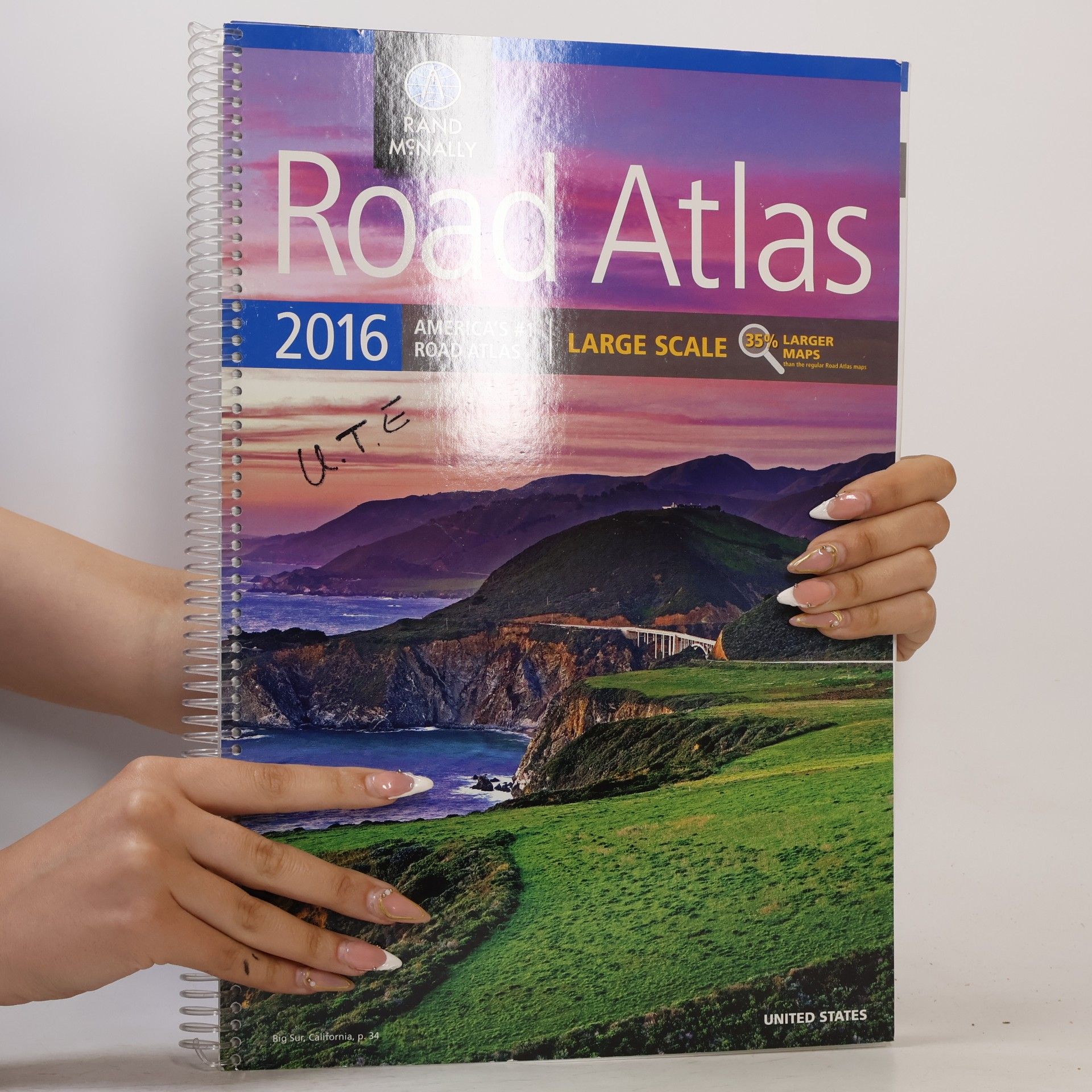 Rand McNally & Company Rand McNally Large Scale Road Atlas United States 2016