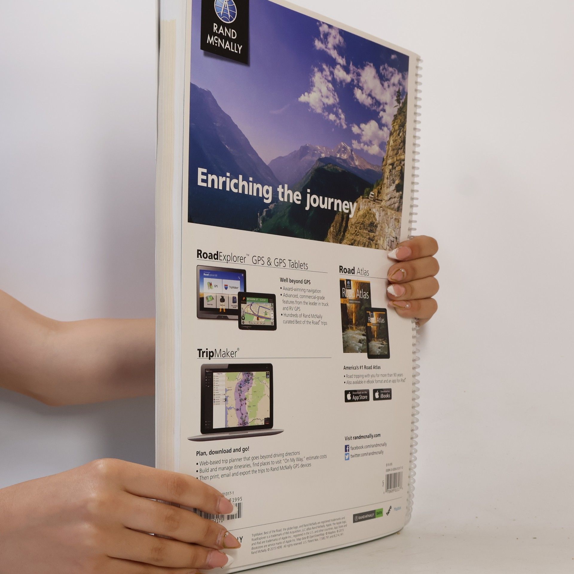 Rand McNally & Company Rand McNally Large Scale Road Atlas United States 2016