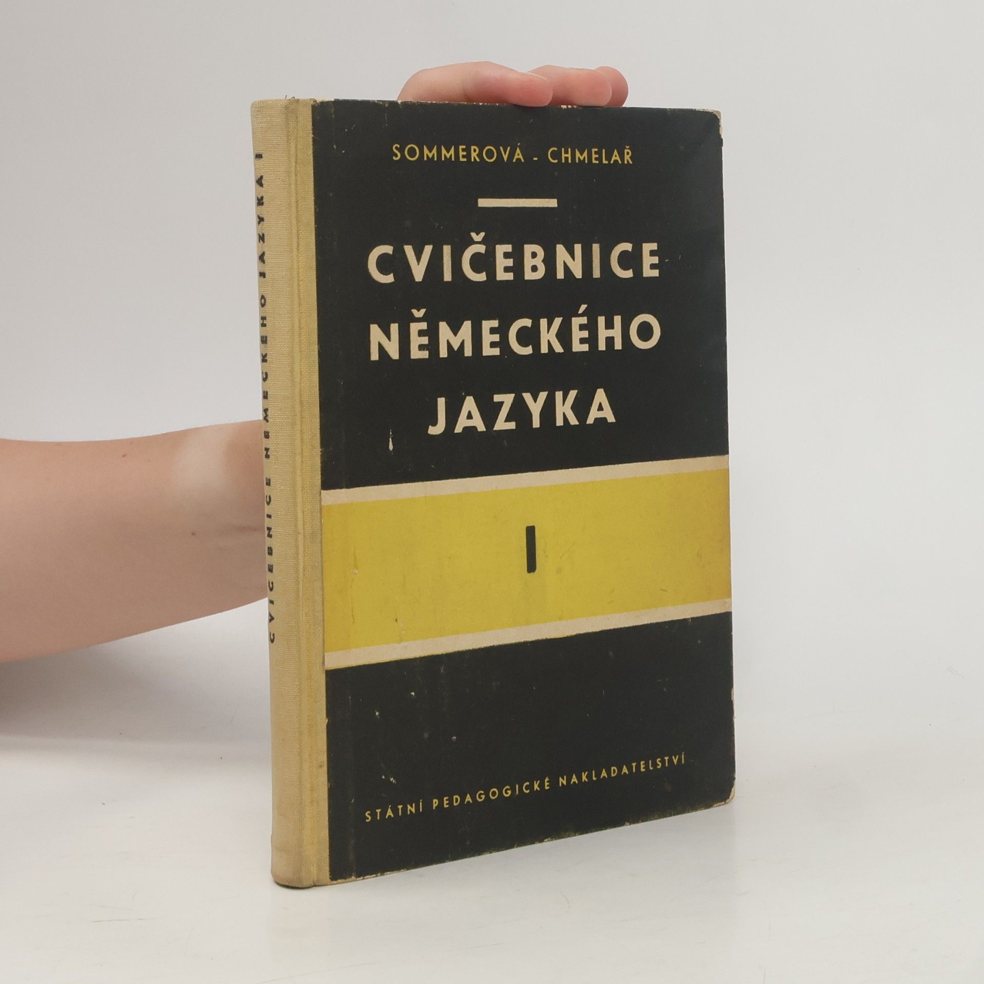 František Chmelař Cvičebnice německého jazyka I.
