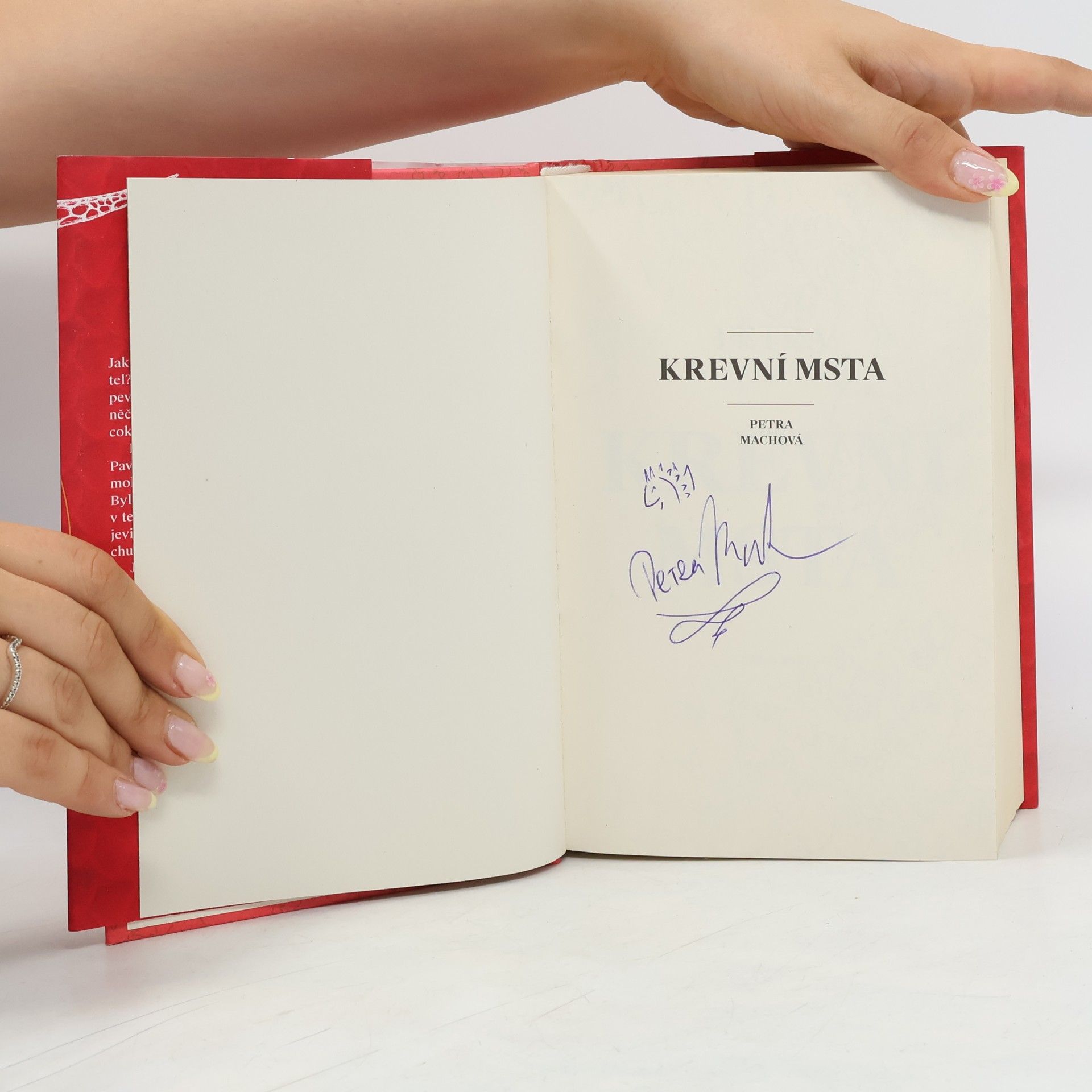 Petra Machová Krevní msta