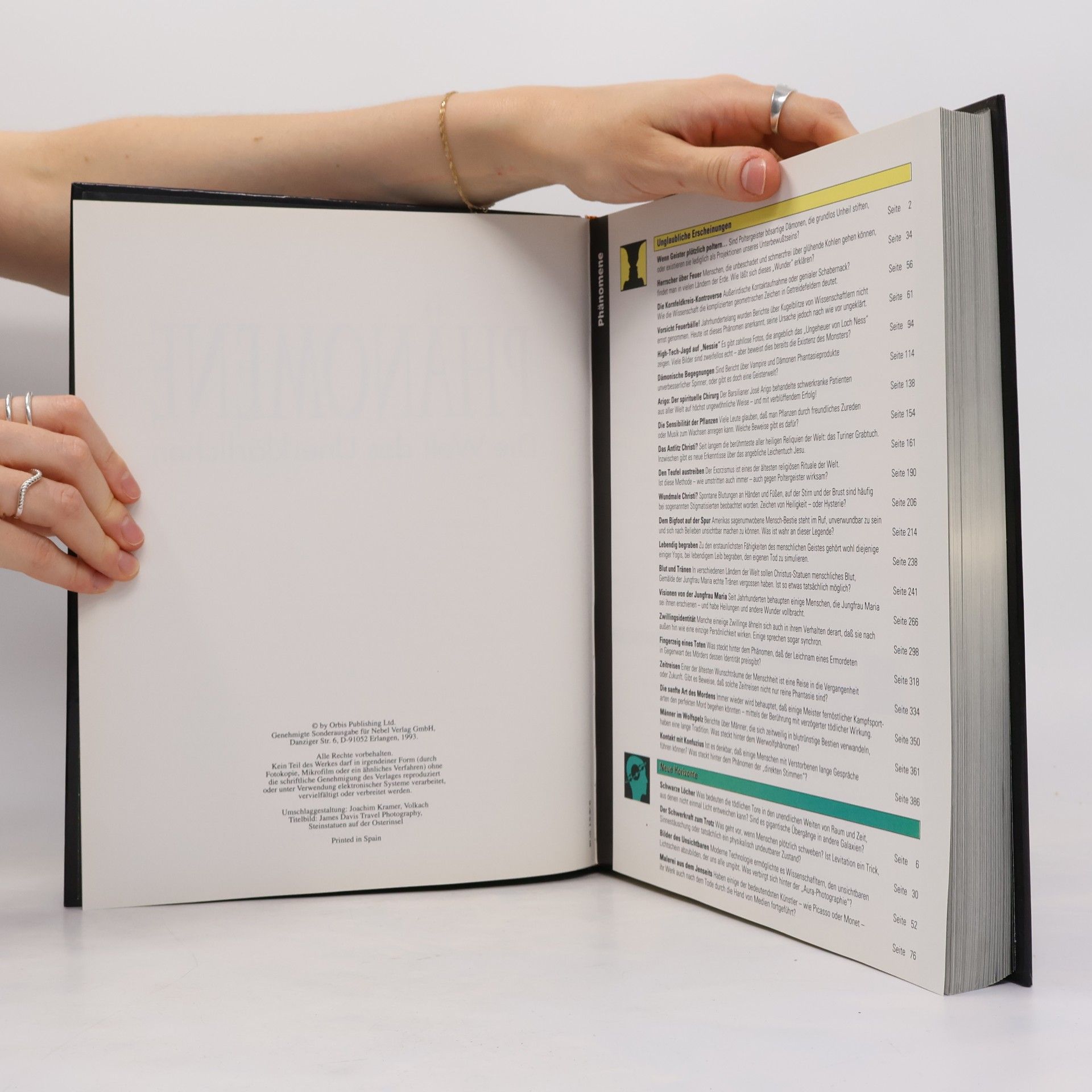 Autores varios Phänomene. Die Welt des Unerklärlichen