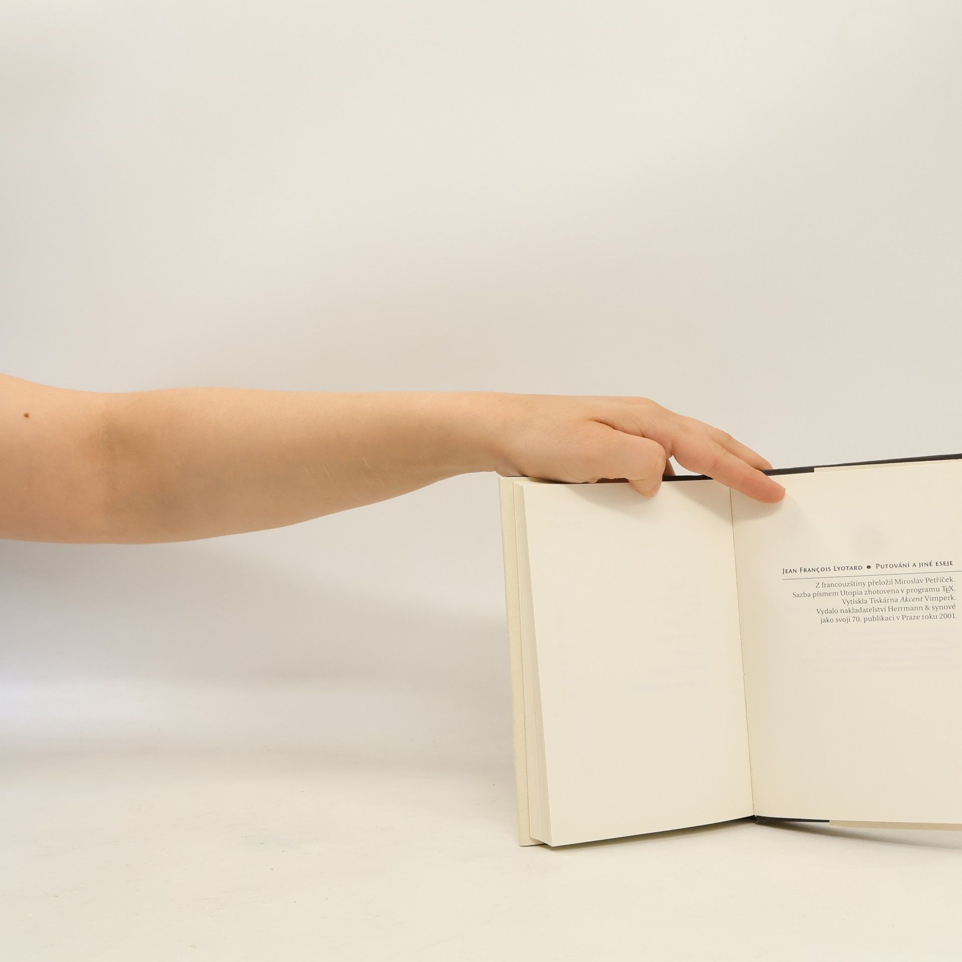 Jean-François Lyotard Putování a jiné eseje
