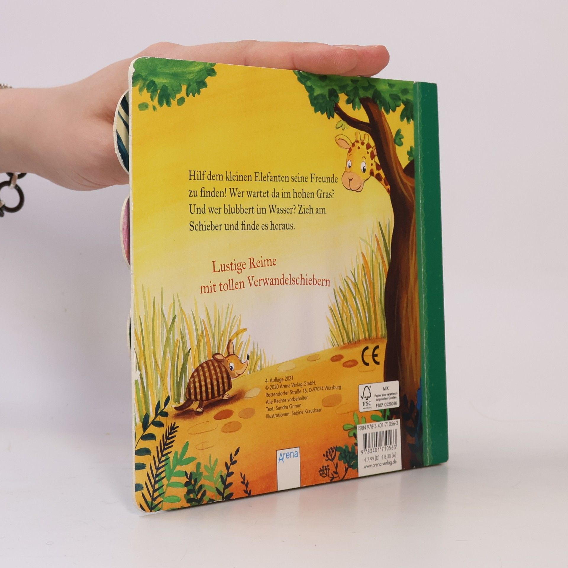 Sandra Grimm Wer ist da versteckt? Wilde Tiere