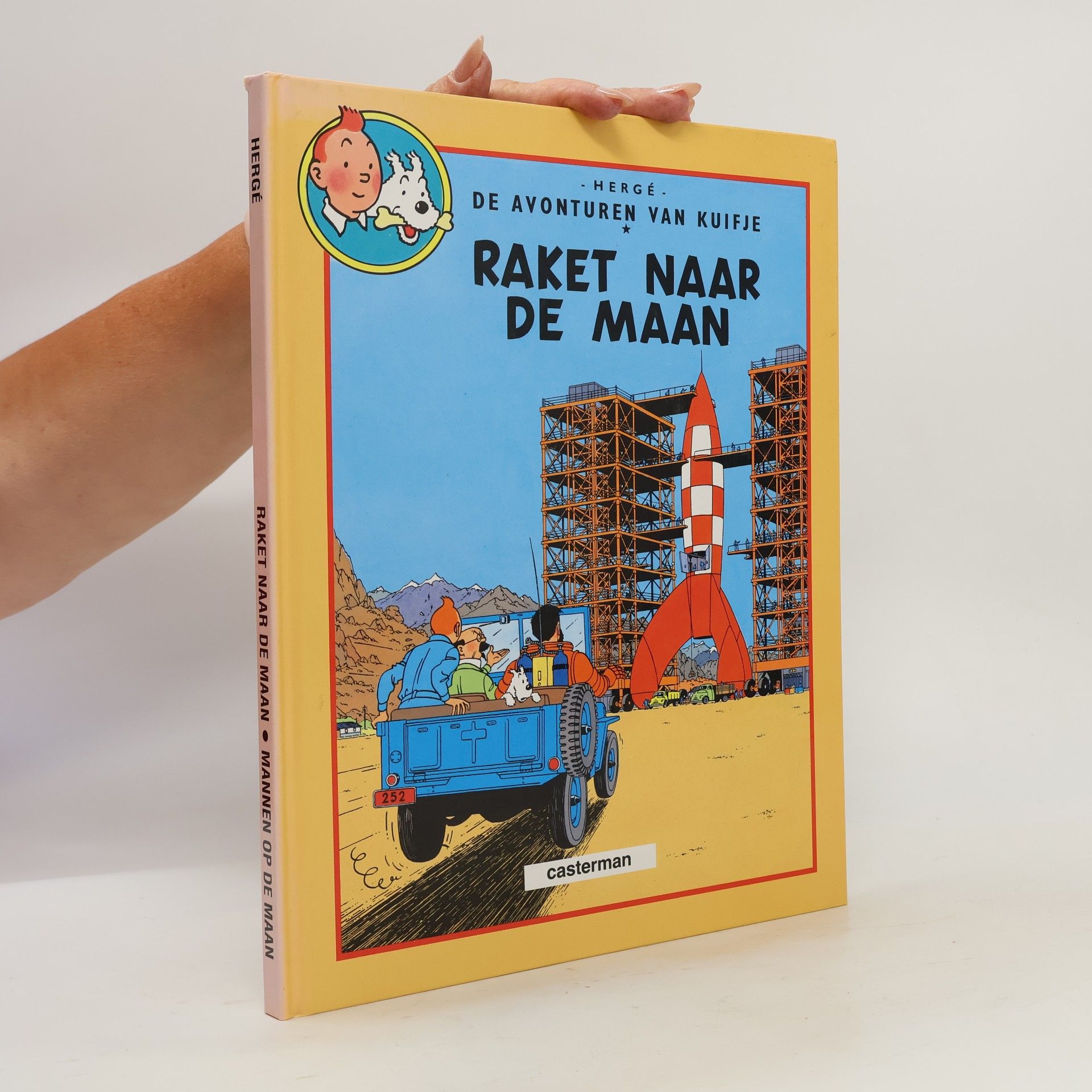 Hergé De Avonturen van Kuifje: Raket naar de maan & Mannen op de maan