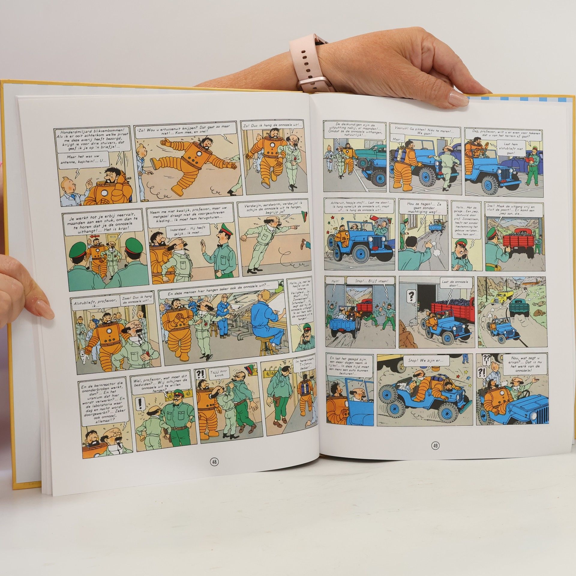 Hergé De Avonturen van Kuifje: Raket naar de maan & Mannen op de maan