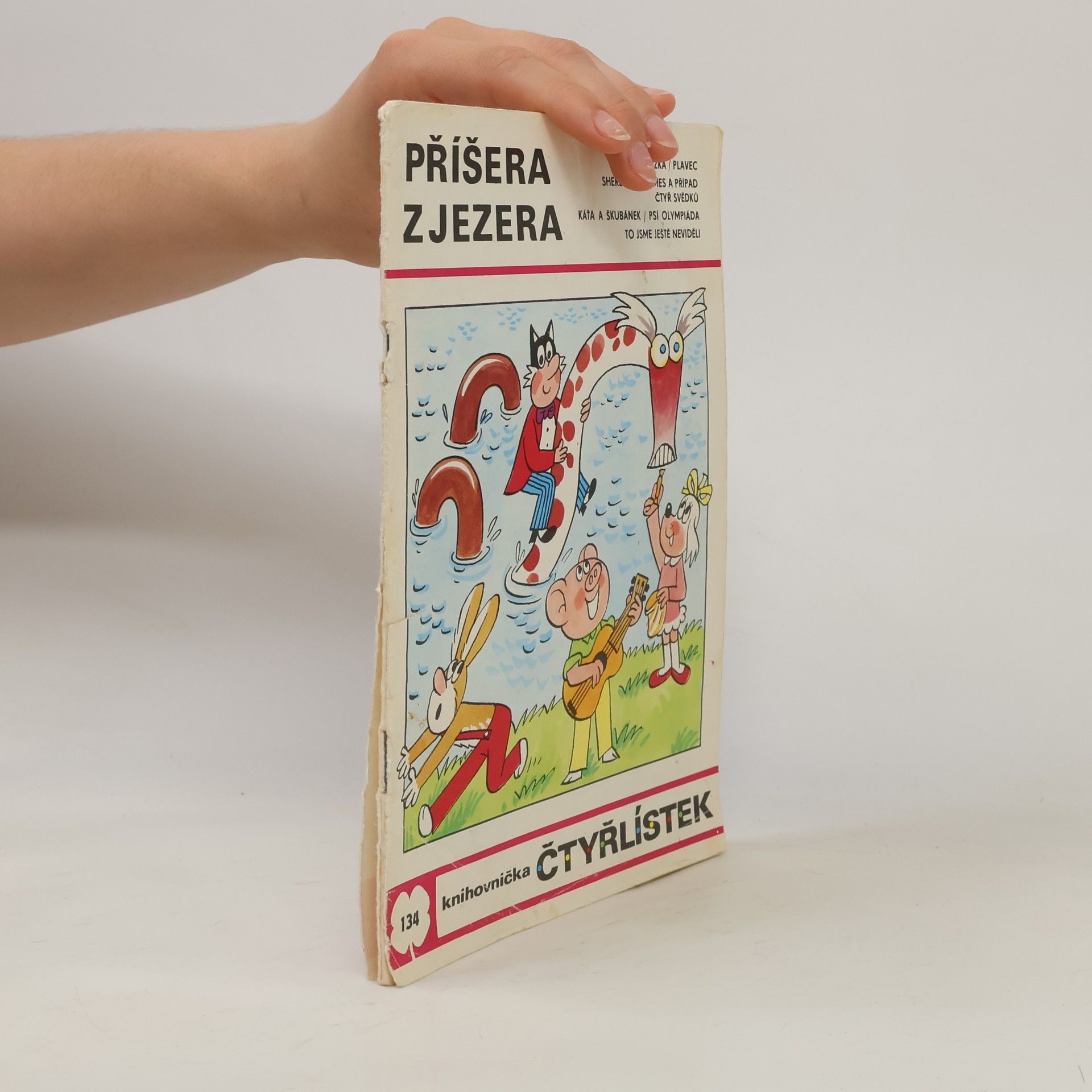 Jaroslav Němeček Čtyřlístek 134. Příšera z jezera