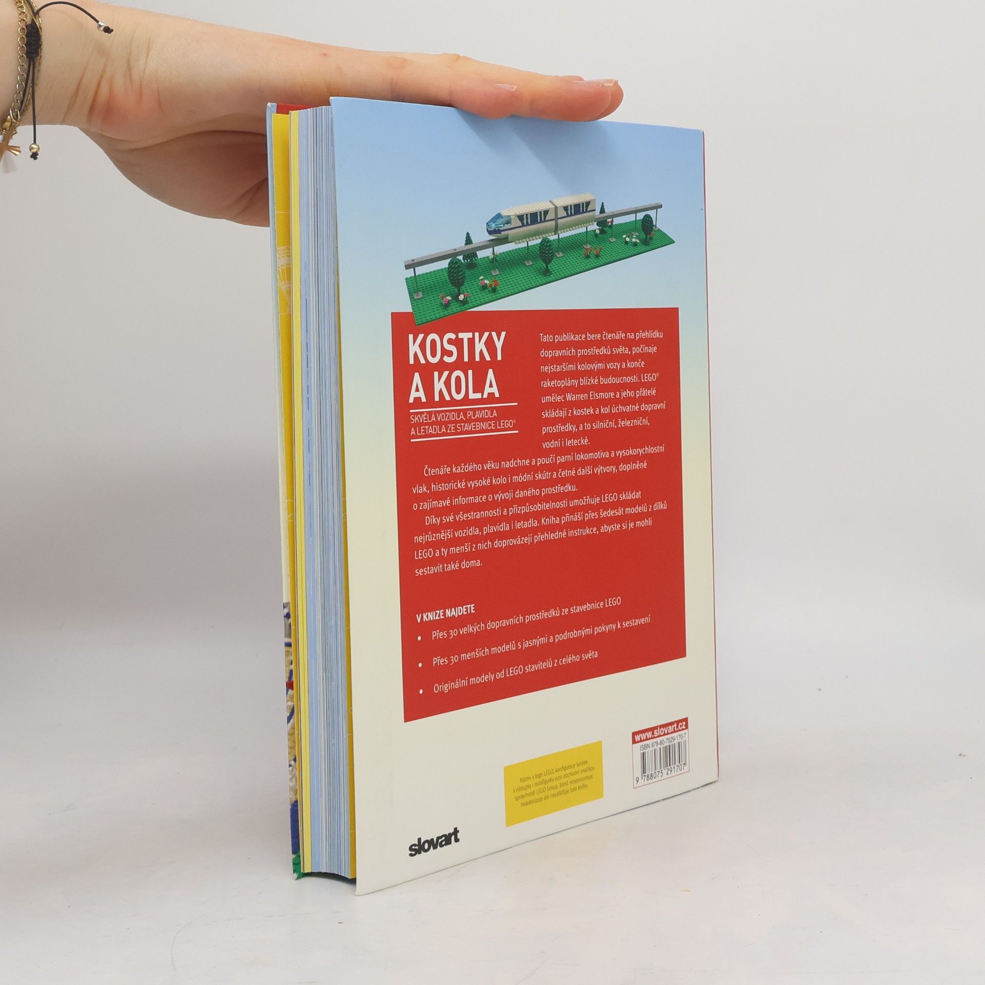 Waren Elsmore Kostky a kola: Skvělá vozidla, plavidla a letadla ze stavebnice LEGO®