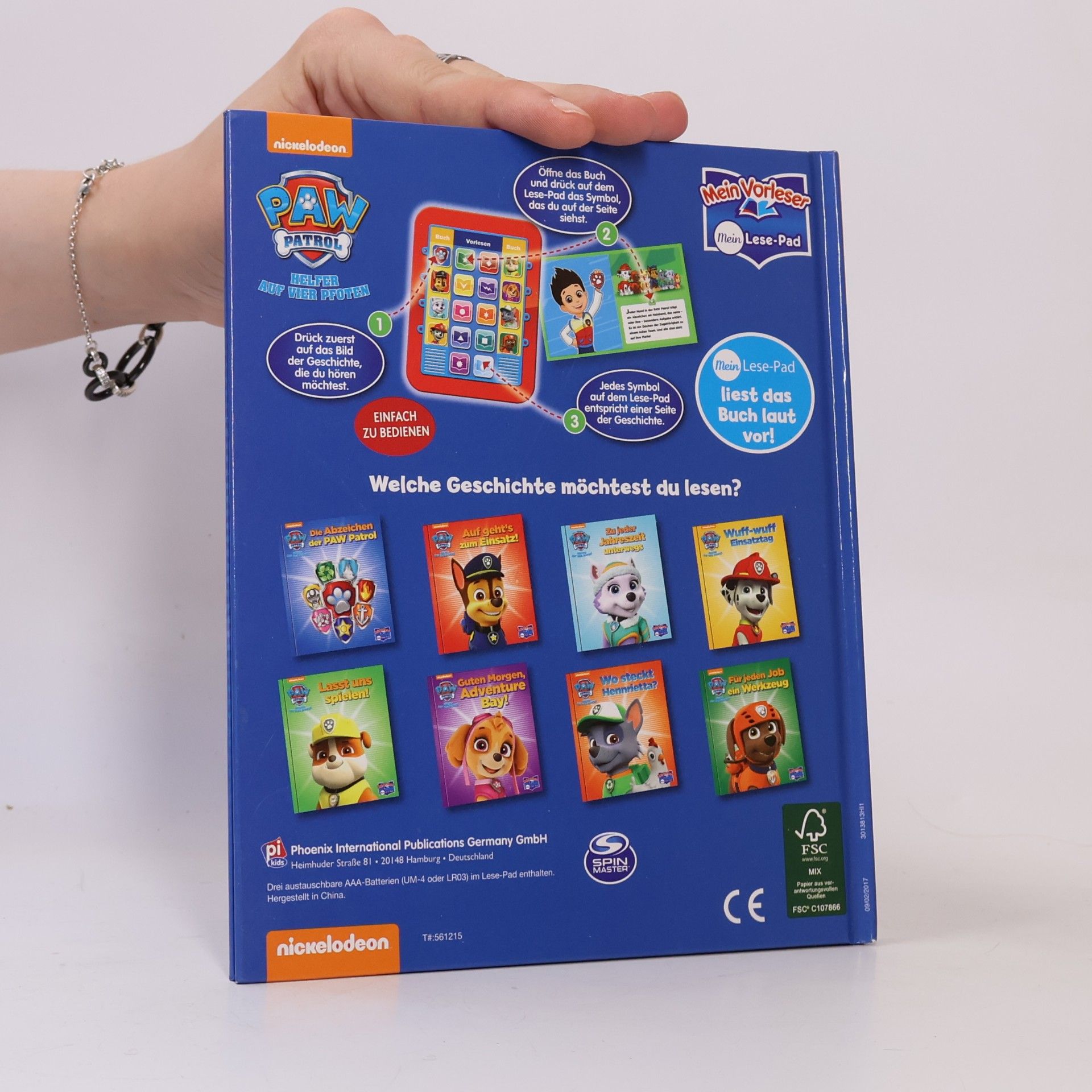 Various authors Die Abzeichen der Paw Patrol