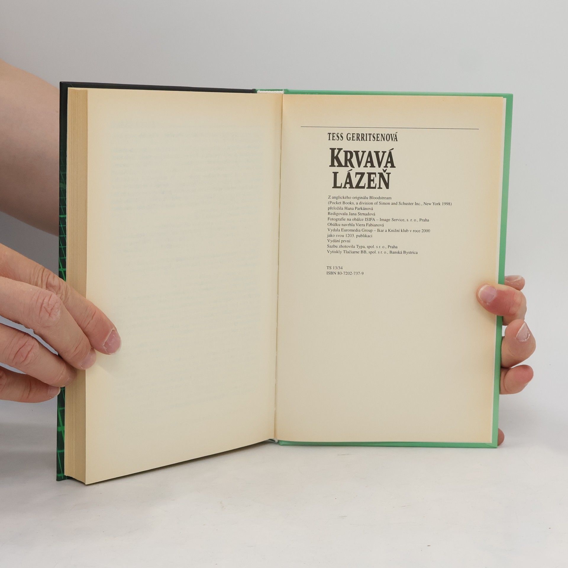 Tess Gerritsen Krvavá lázeň