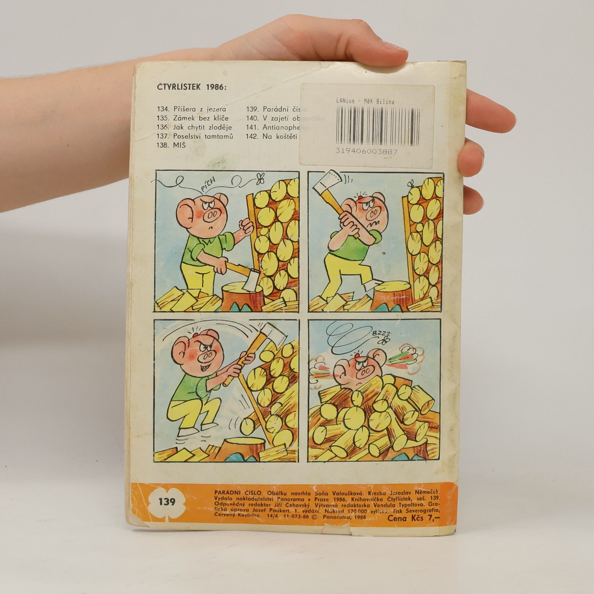 Autorenkollektiv Čtyřlístek 139. Parádní číslo
