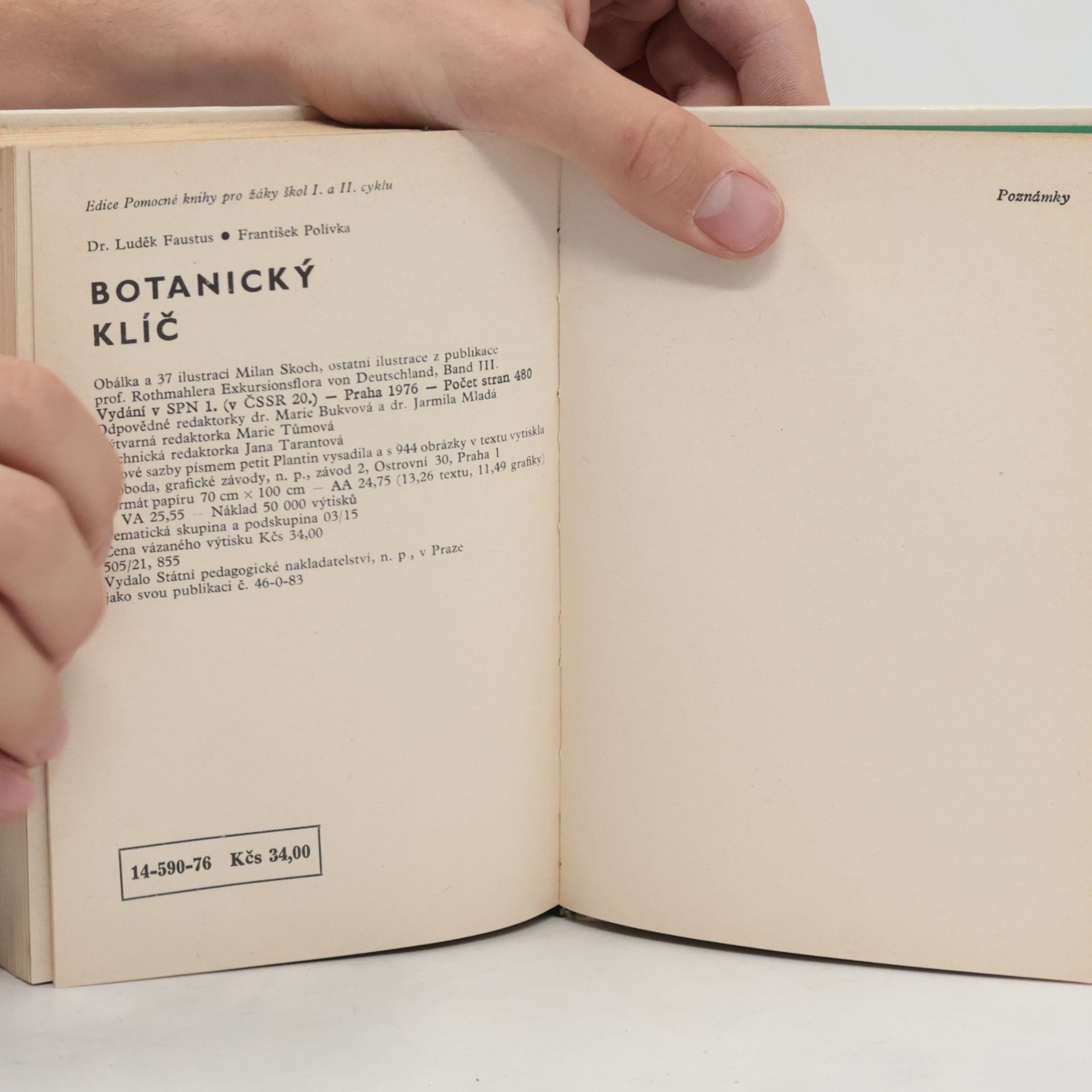 František Polívka Botanický klíč