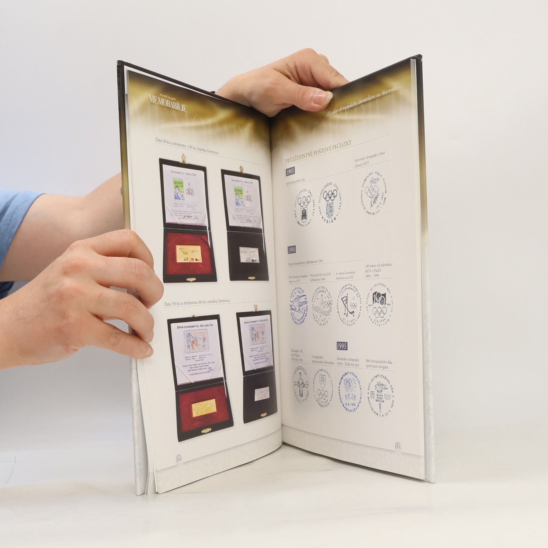 Collectif d'auteurs Slovenské olympijské memorabílie