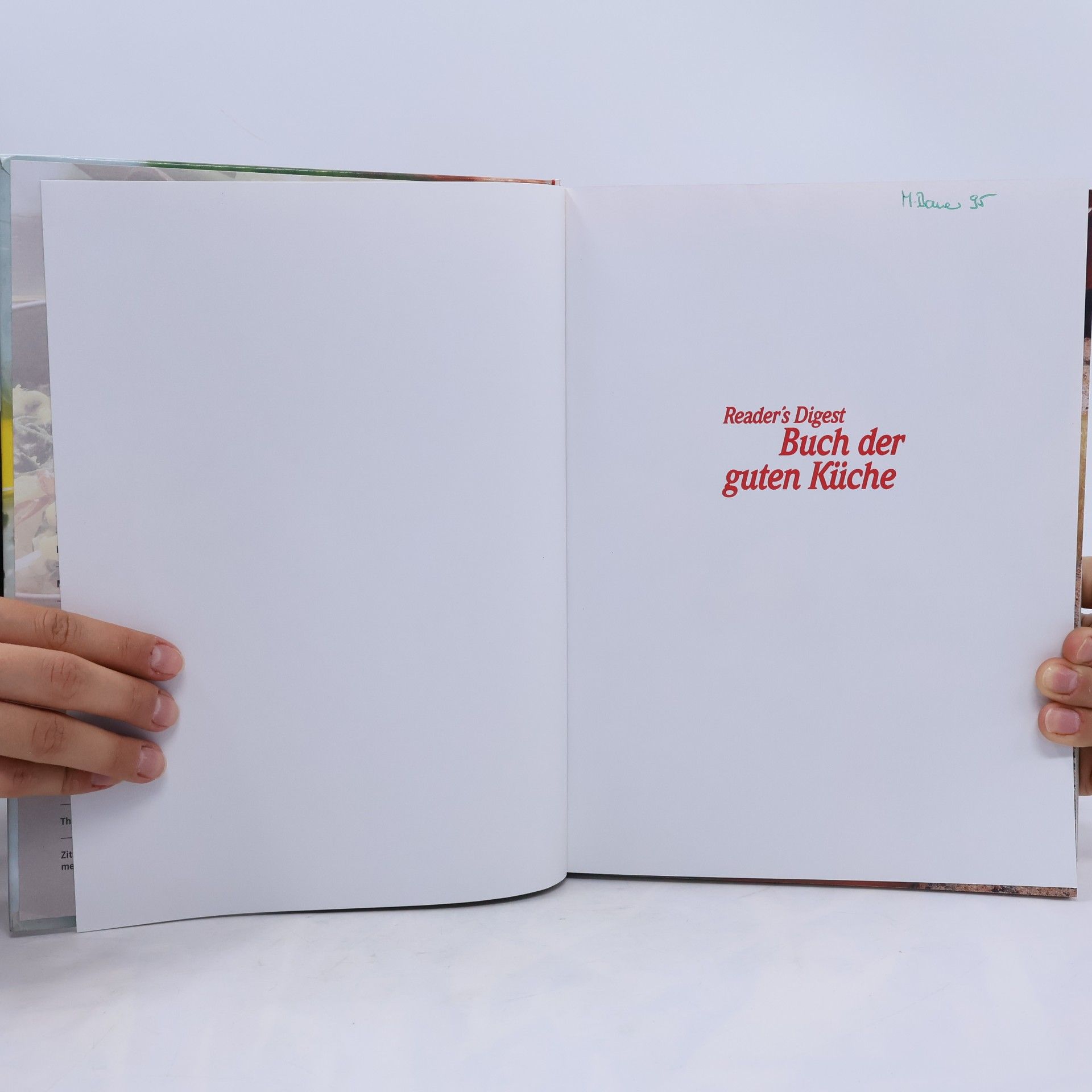 Barbara Bucher Rias Reader's Digest Buch der guten Küche