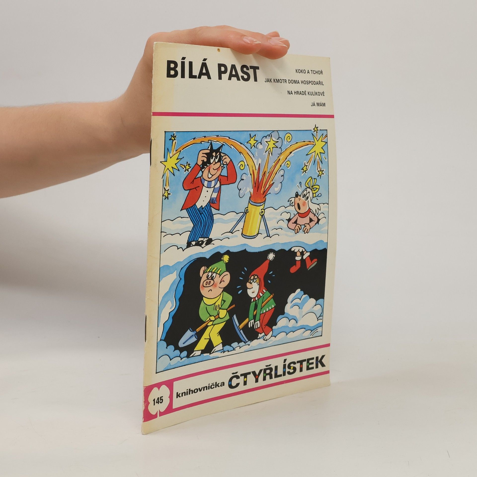 Jaroslav Němeček Čtyřlístek 145. Bílá past
