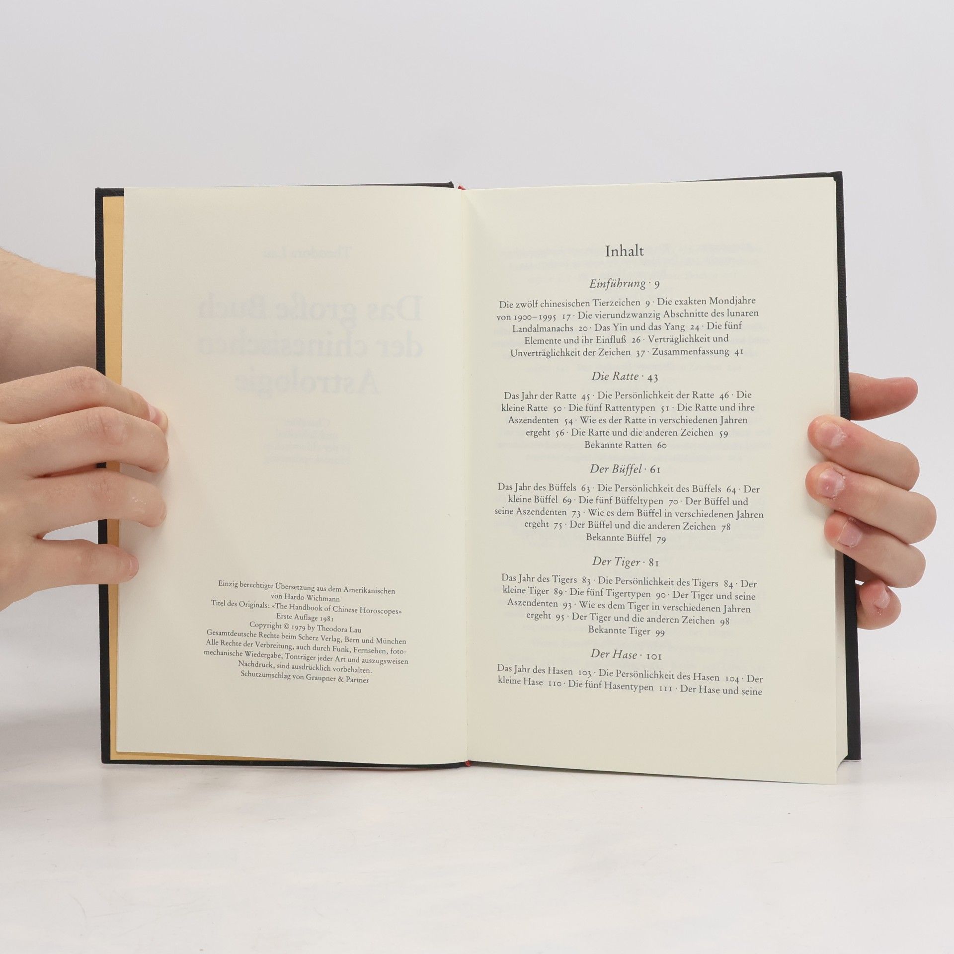 Theodora Lau Das große Buch der chinesischen Astrologie