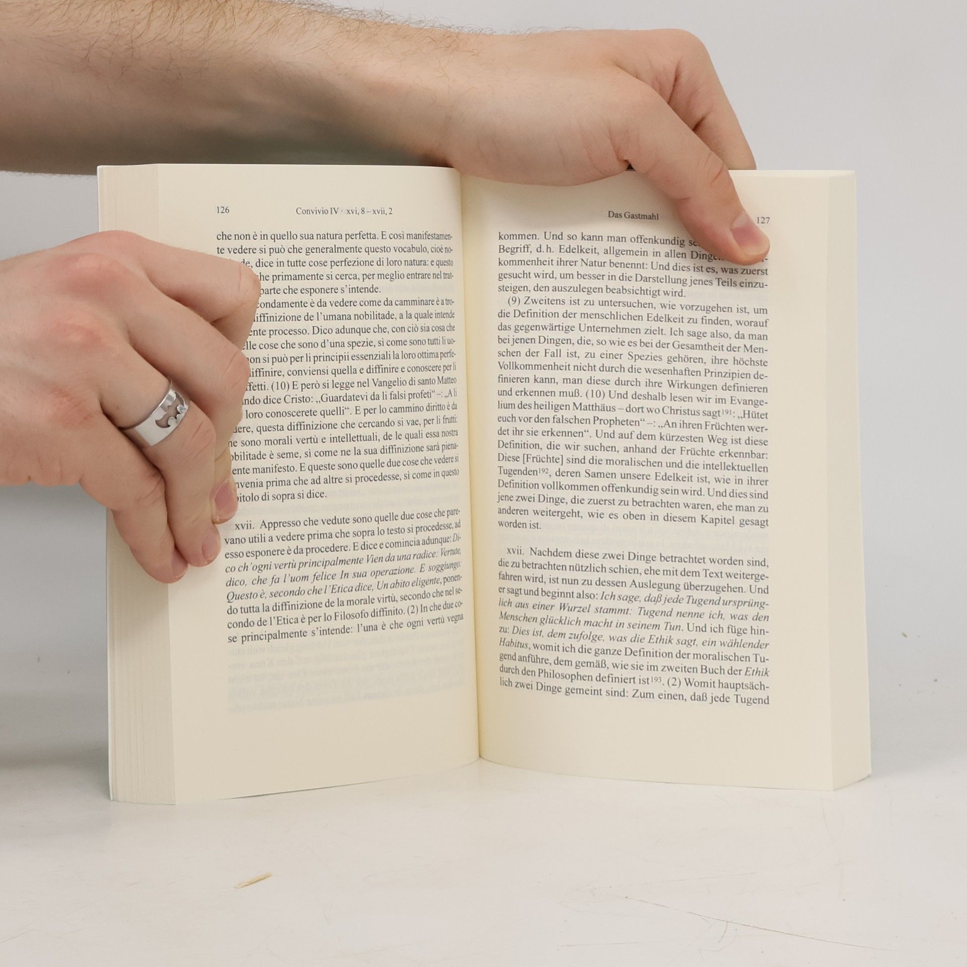 Dante Alighieri Das Gastmahl. Viertes Buch