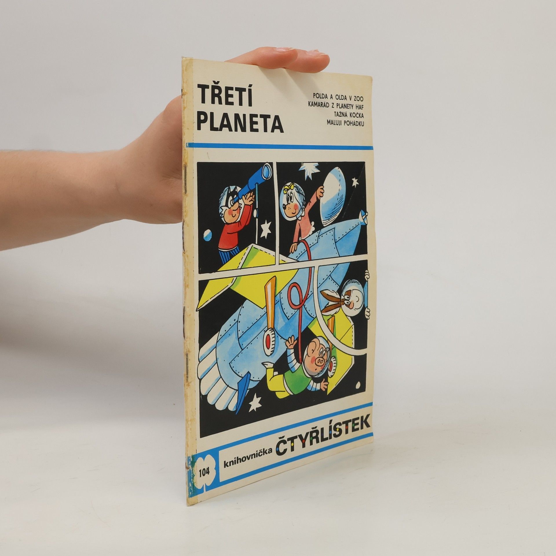 Jaroslav Němeček Čtyřlístek 104. Třetí planeta