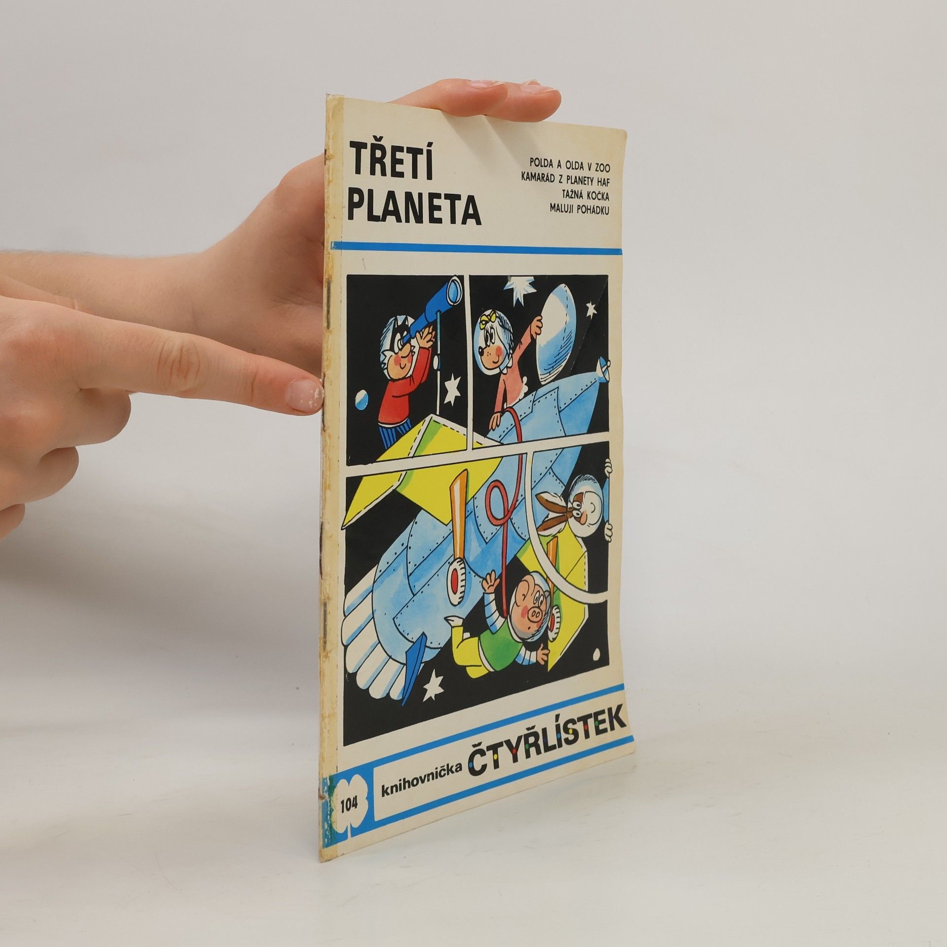 Jaroslav Němeček Čtyřlístek 104. Třetí planeta