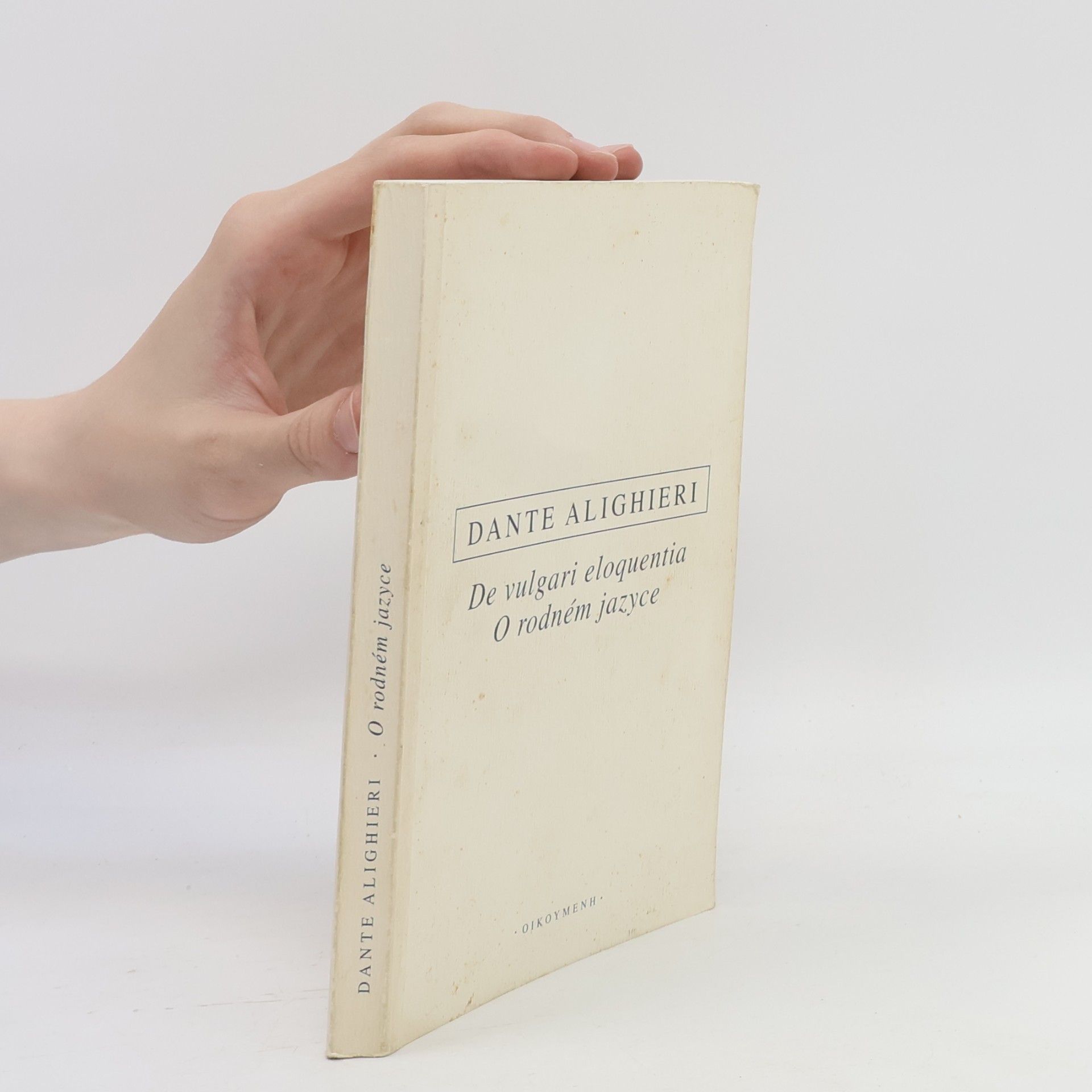 Dante Alighieri O rodném jazyce