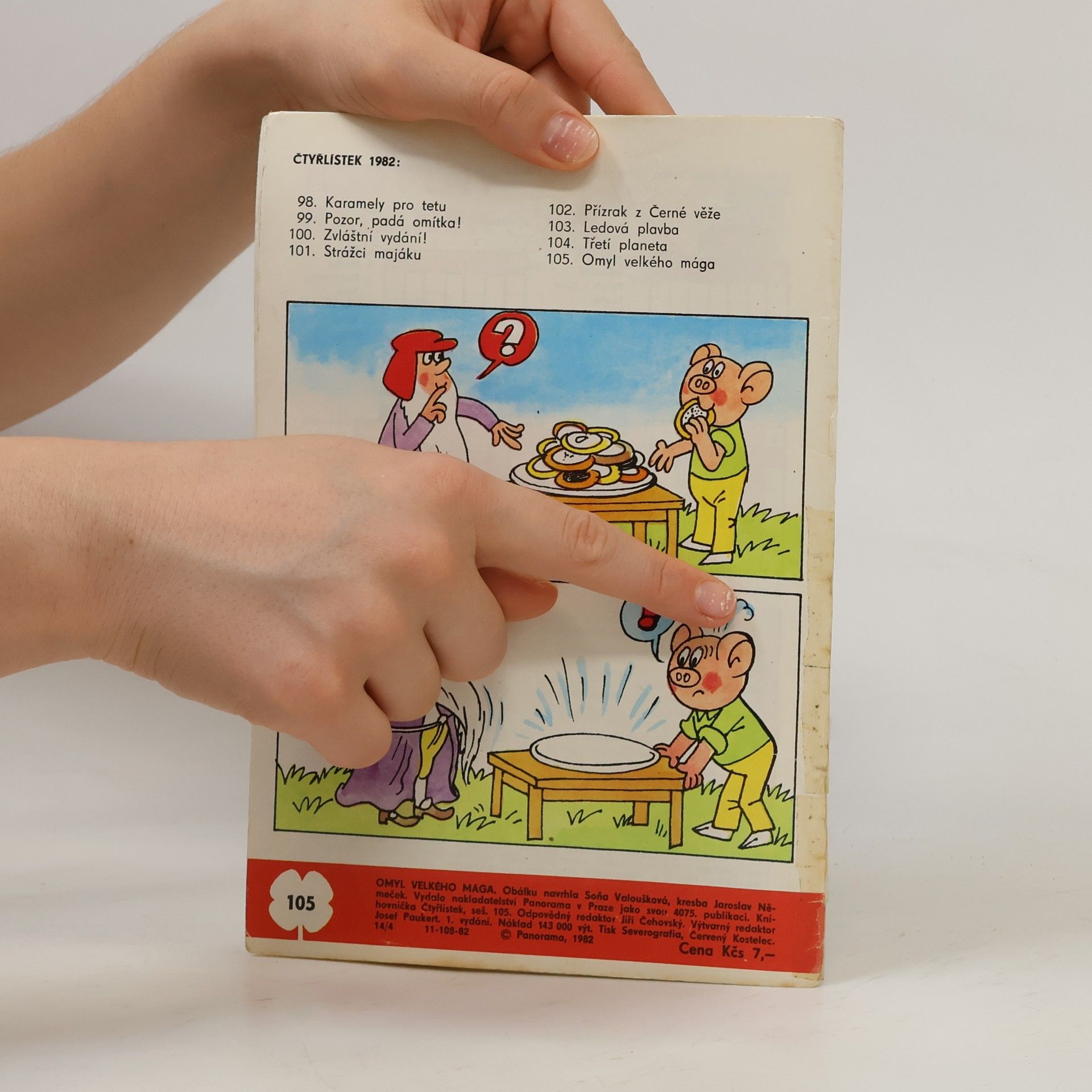 Autorenkollektiv Čtyřlístek 105. Omyl velkého mága