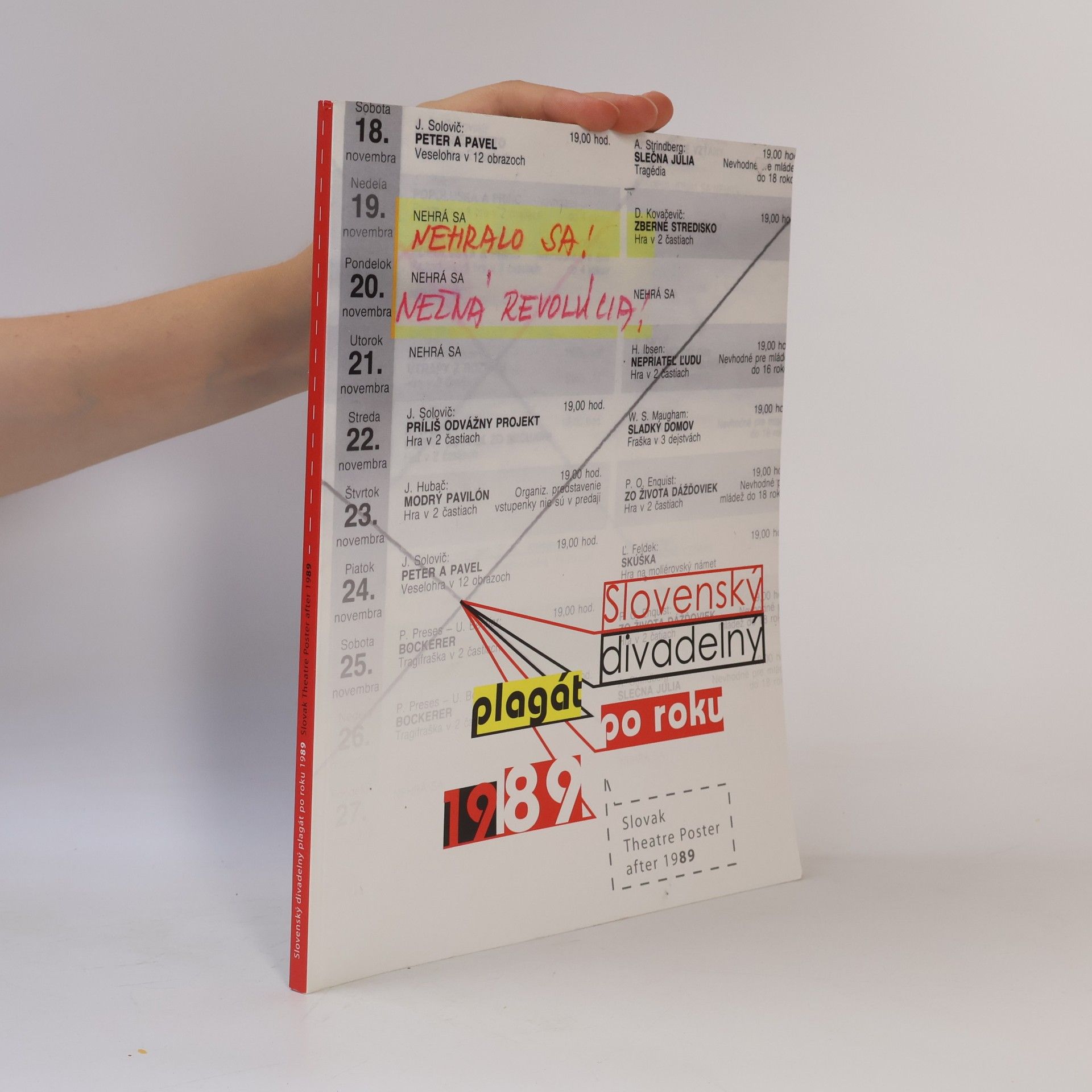 Kolektiv autorů Šiesty zmysel divadla + Slovenský divadelný plagát po roku 1989 (komplet)