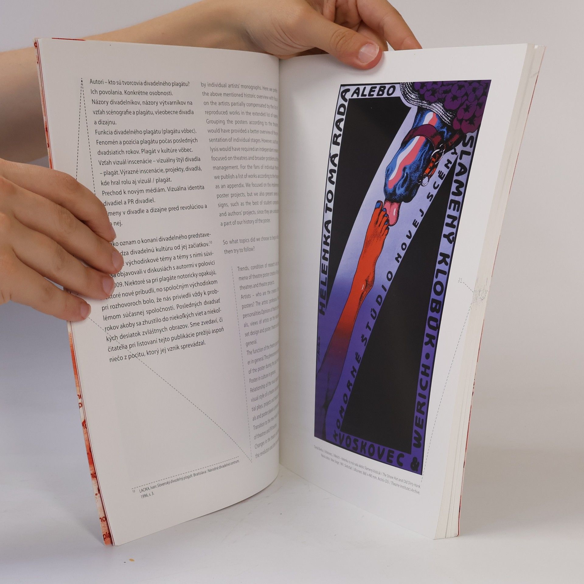 Kolektív autorov Šiesty zmysel divadla + Slovenský divadelný plagát po roku 1989 (komplet)