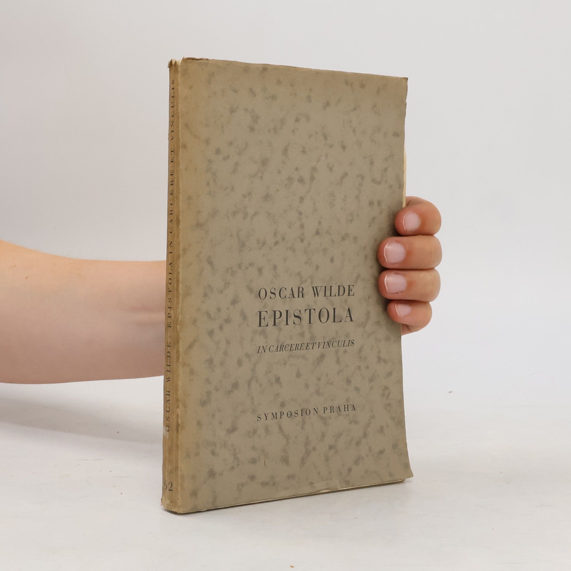 Oscar Wilde Epistola in carcere et vinculis