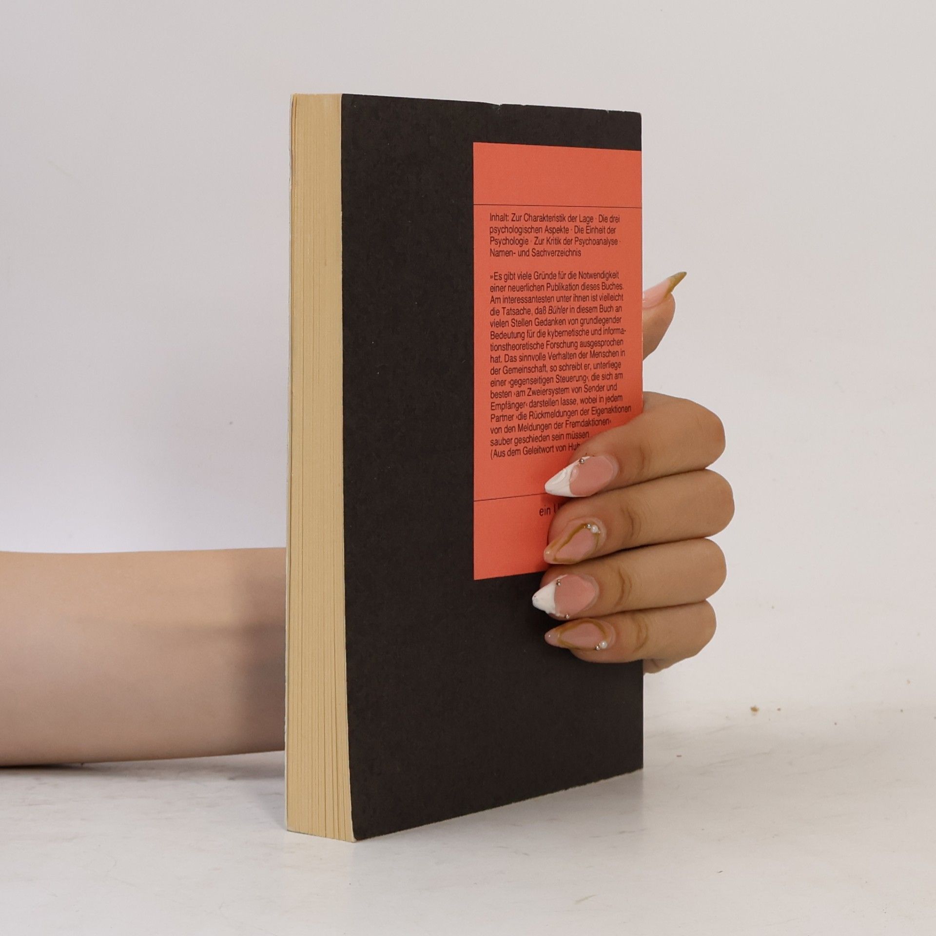 Karl Bühler Die Krise der Psychologie