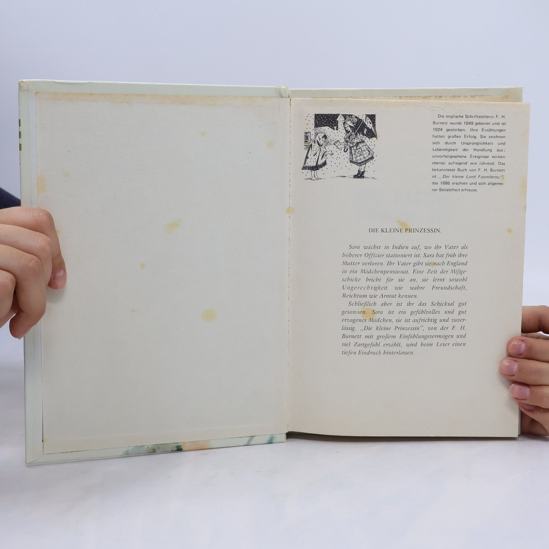 Frances Hodgson Burnett Sara, die kleine Prinzessin