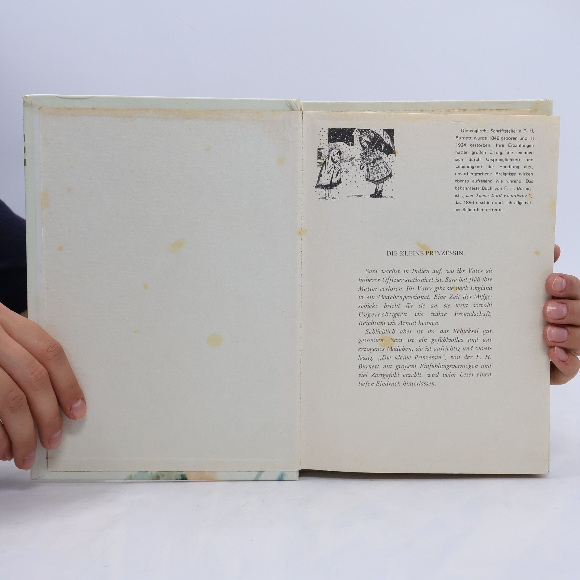 Frances Hodgson Burnett Sara, die kleine Prinzessin