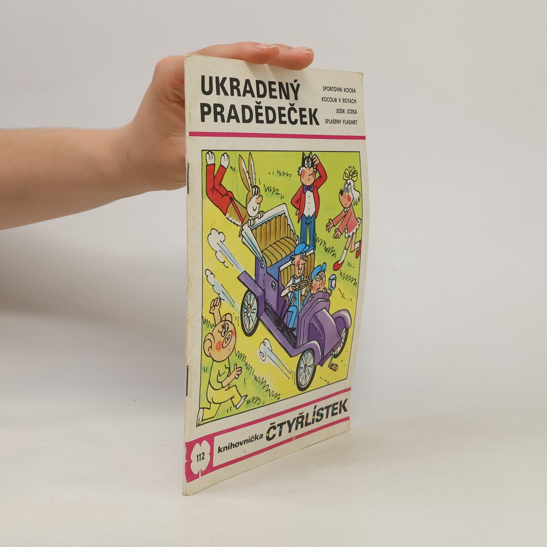 Jaroslav Němeček Čtyřlístek 112. Ukradený pradědeček